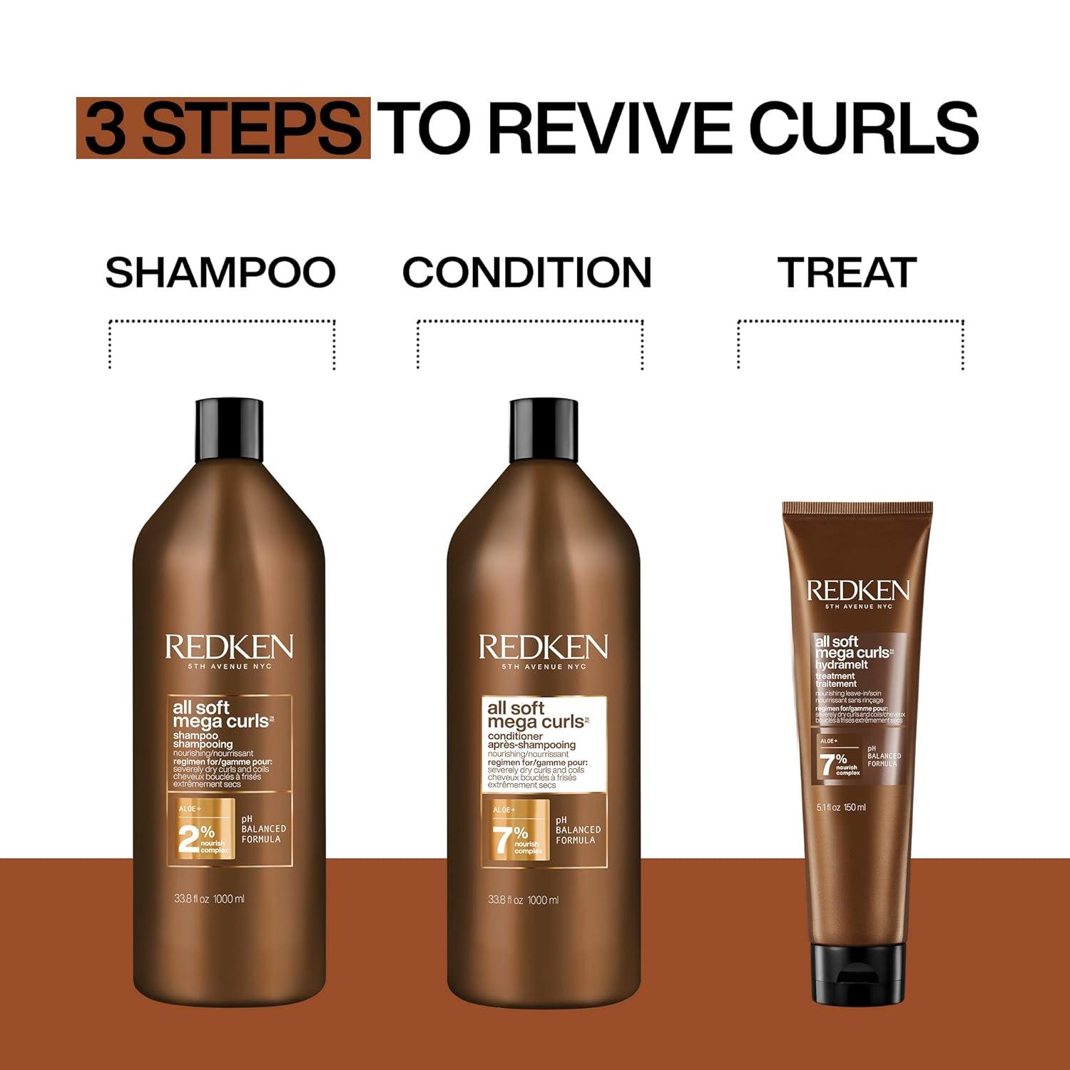 Redken All Soft Mega Curls Shampoo & Conditioner Set For Curly