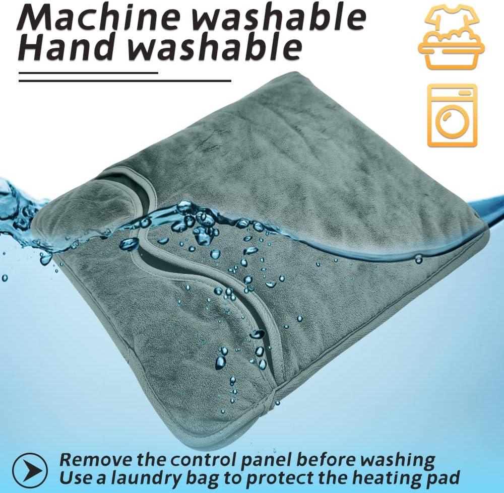 Wawaplu 40x40 Electric Foot Warmer, Auto Shut Off - Washable - View #2