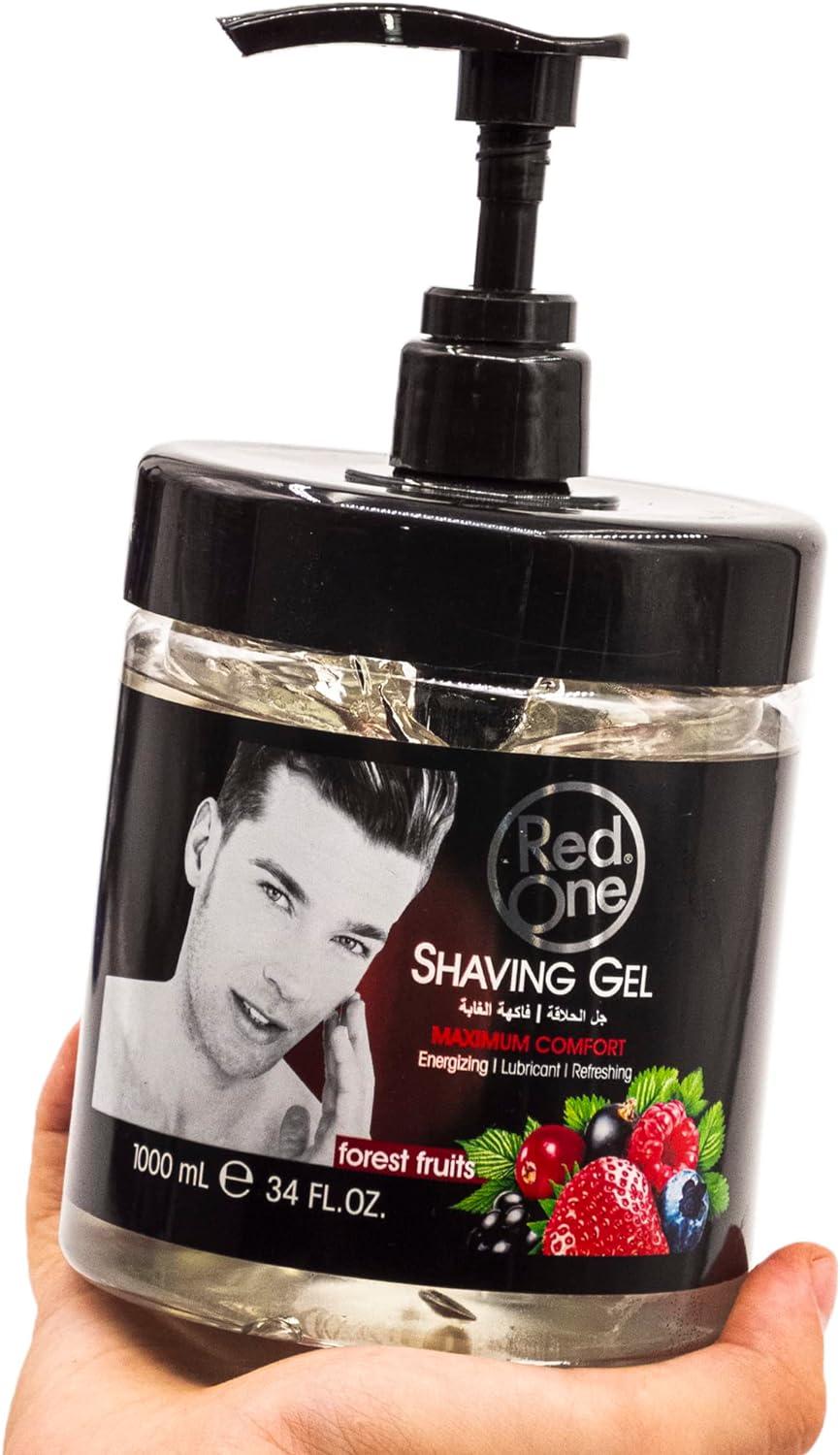 Redone 1000ml Transparent Men's Shaving Gel - Forest Fruits - View #10