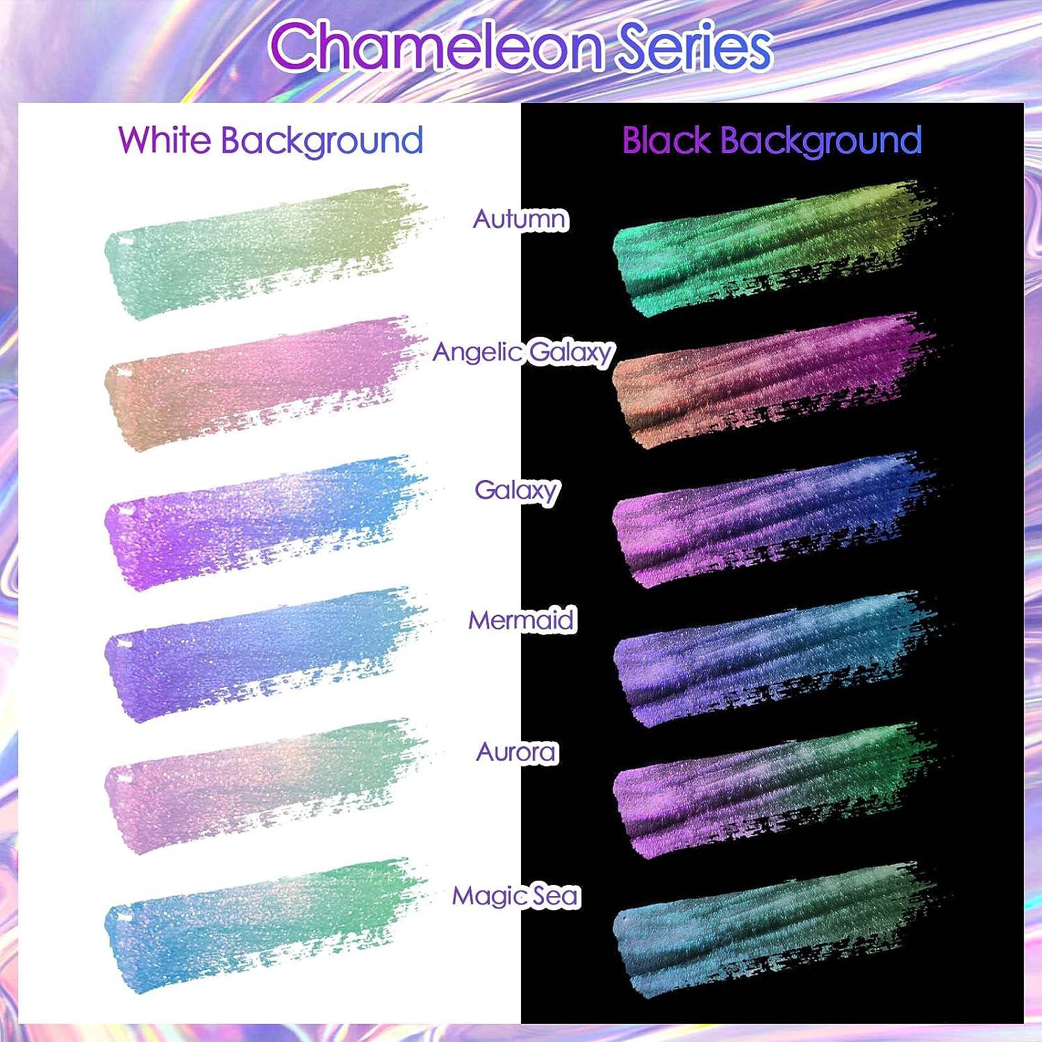  10 Colors Aurora Colour Shifting Mica Powder
