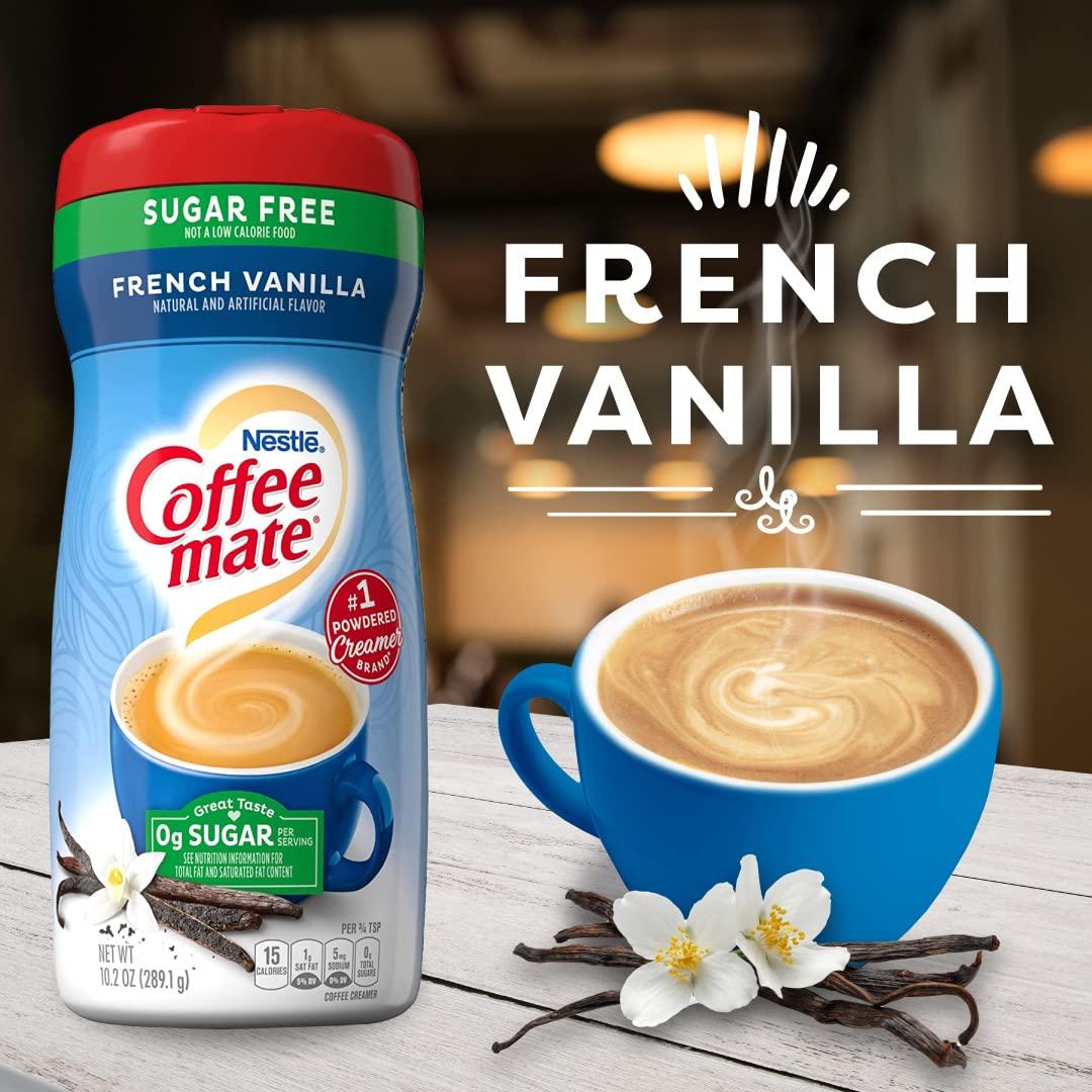 Coffee-Mate Sugar-Free French Vanilla Coffee Creamer Pack of