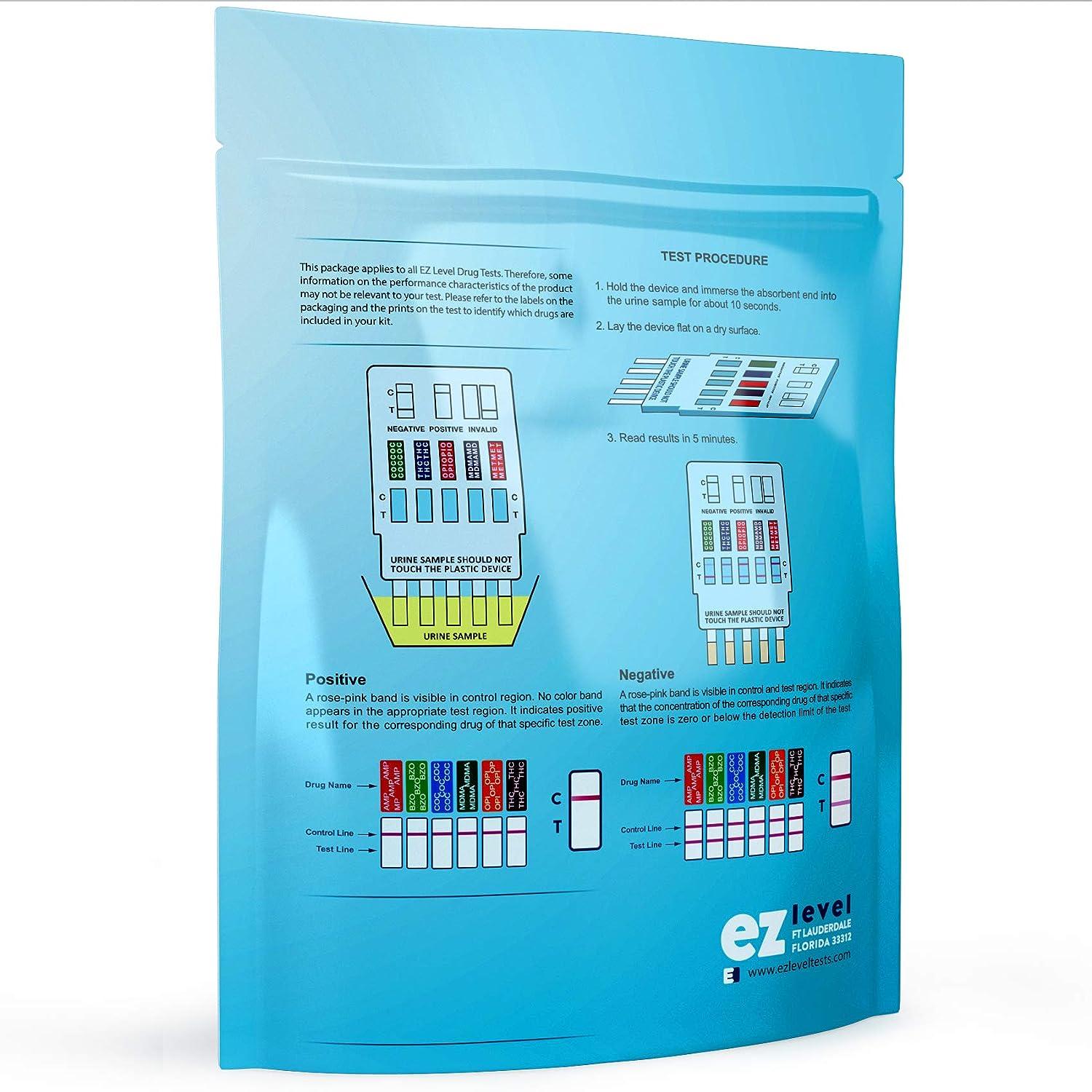 EZ LEVEL Marijuana THC Drug Test Kit (25 Count)