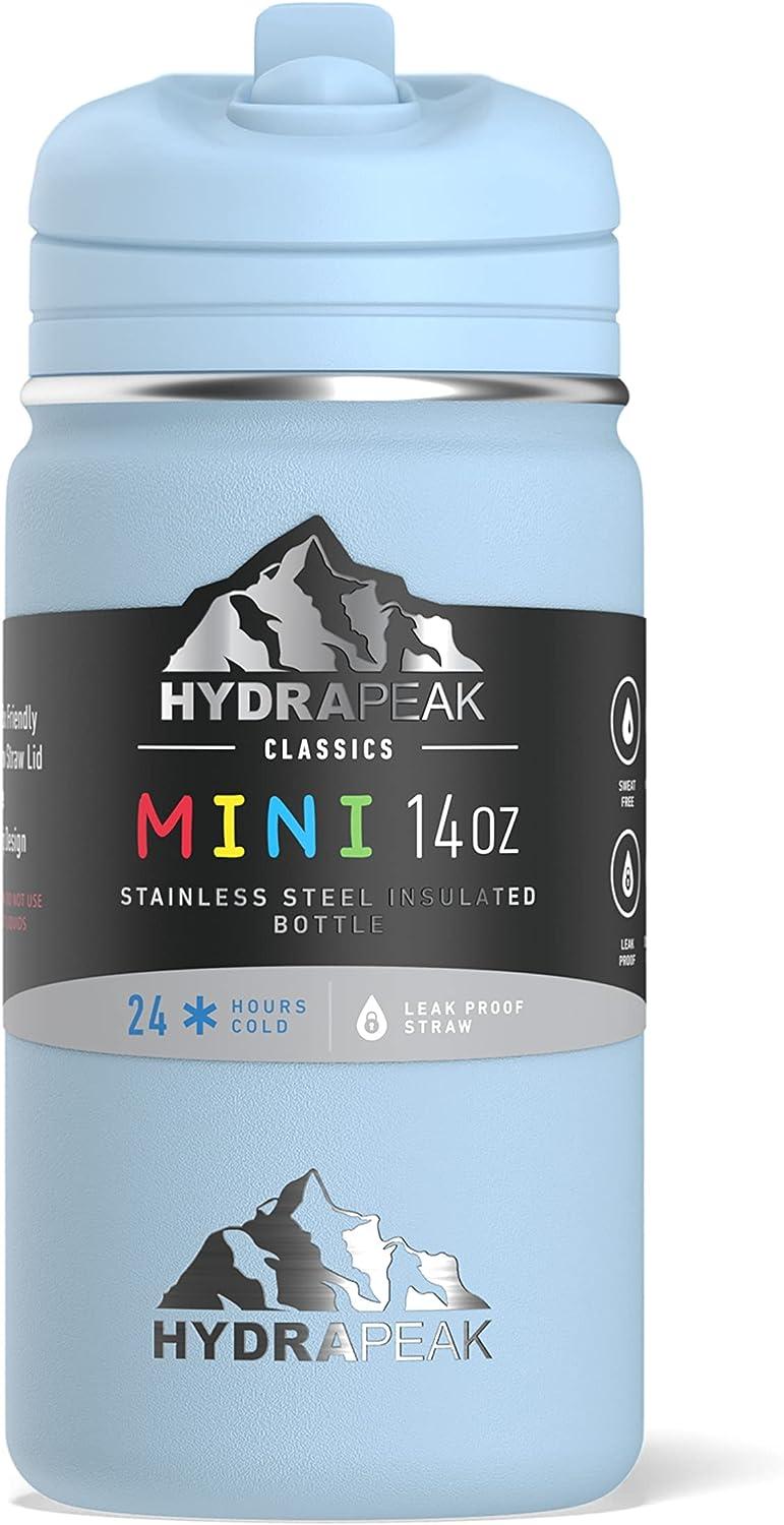 Hydrapeak hydrapeak junior 14oz insulated kids water bottle with