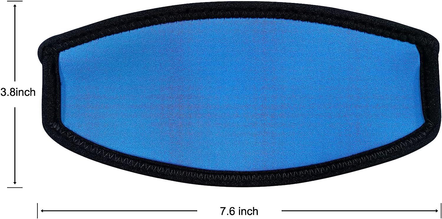 Jwintee Neoprene Diving Mask Slap Strap Cover 3 Pack