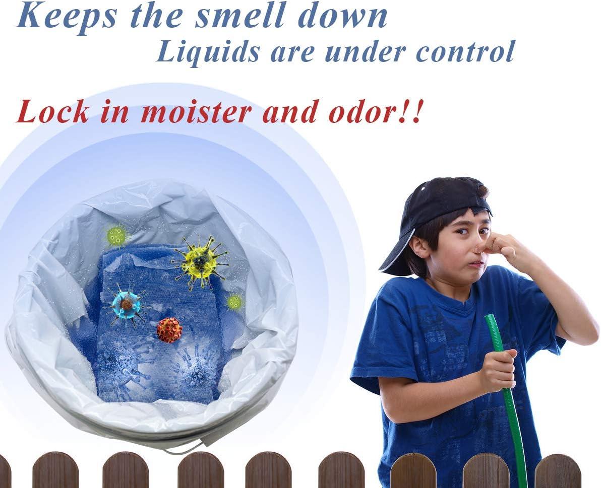 Sammiy Medical Grade Super Absorbent Commode Pads 100 Count Value