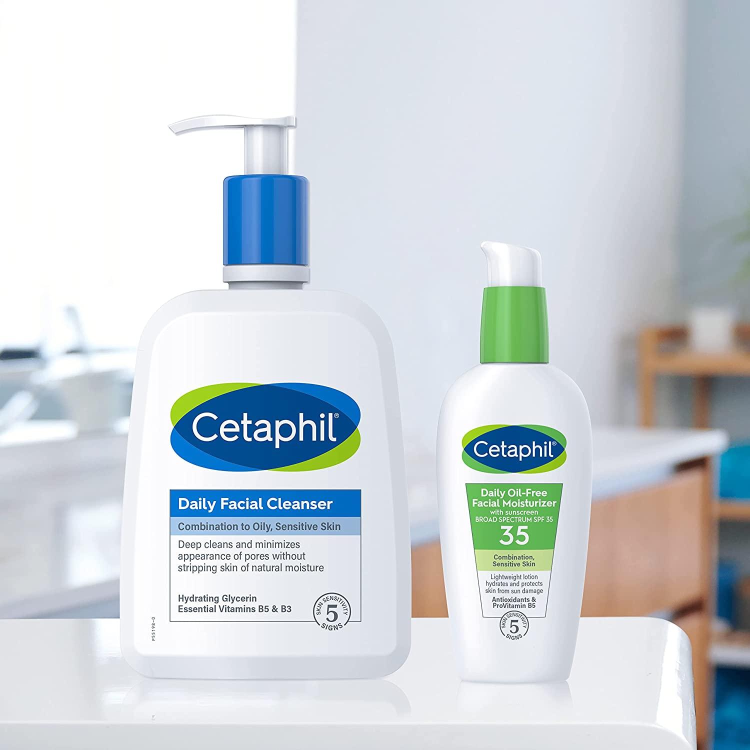 Cetaphil Daily OilFree Facial Moisturizer with SPF 35 FragranceFree