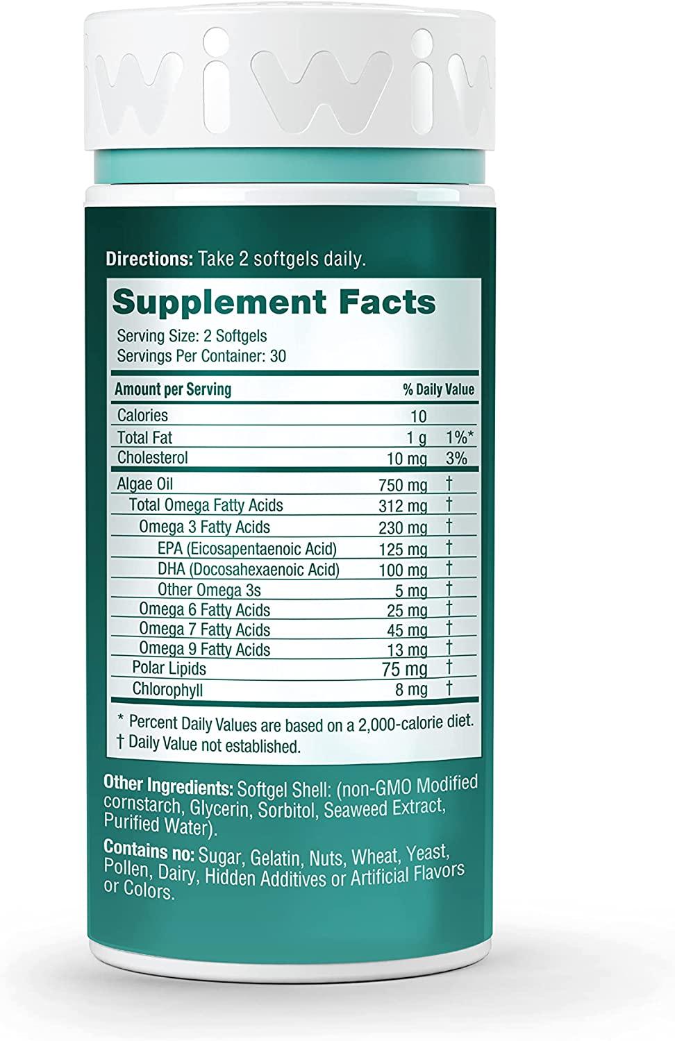 iwi Omega 3 Mini Supports a Healthy Heart, Brain Development, Strong Bones & Joints and Eye