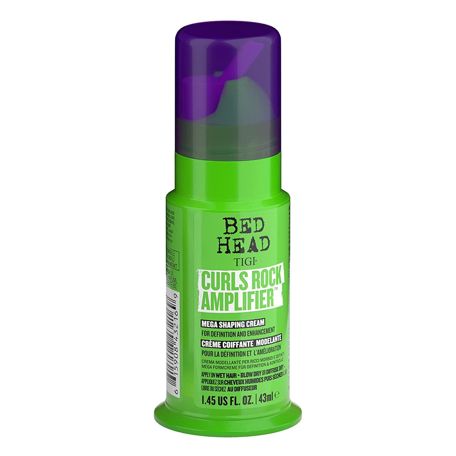 Bed Head by TIGI Curls Rock Amplifier Curly Hair Cream Travel Size 1.45