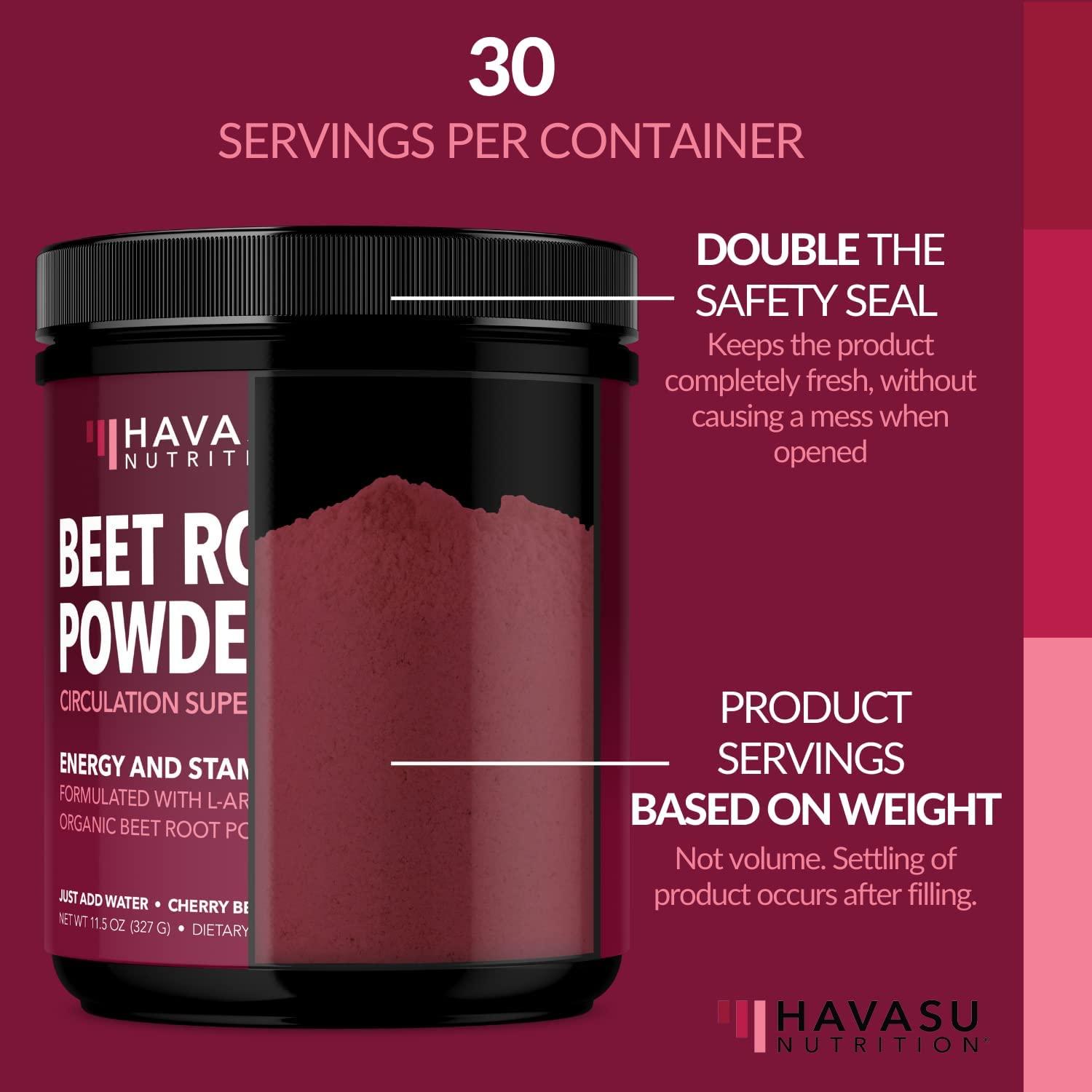 Organic Beet Root Powder for Workout Recovery & Athletic Endurance