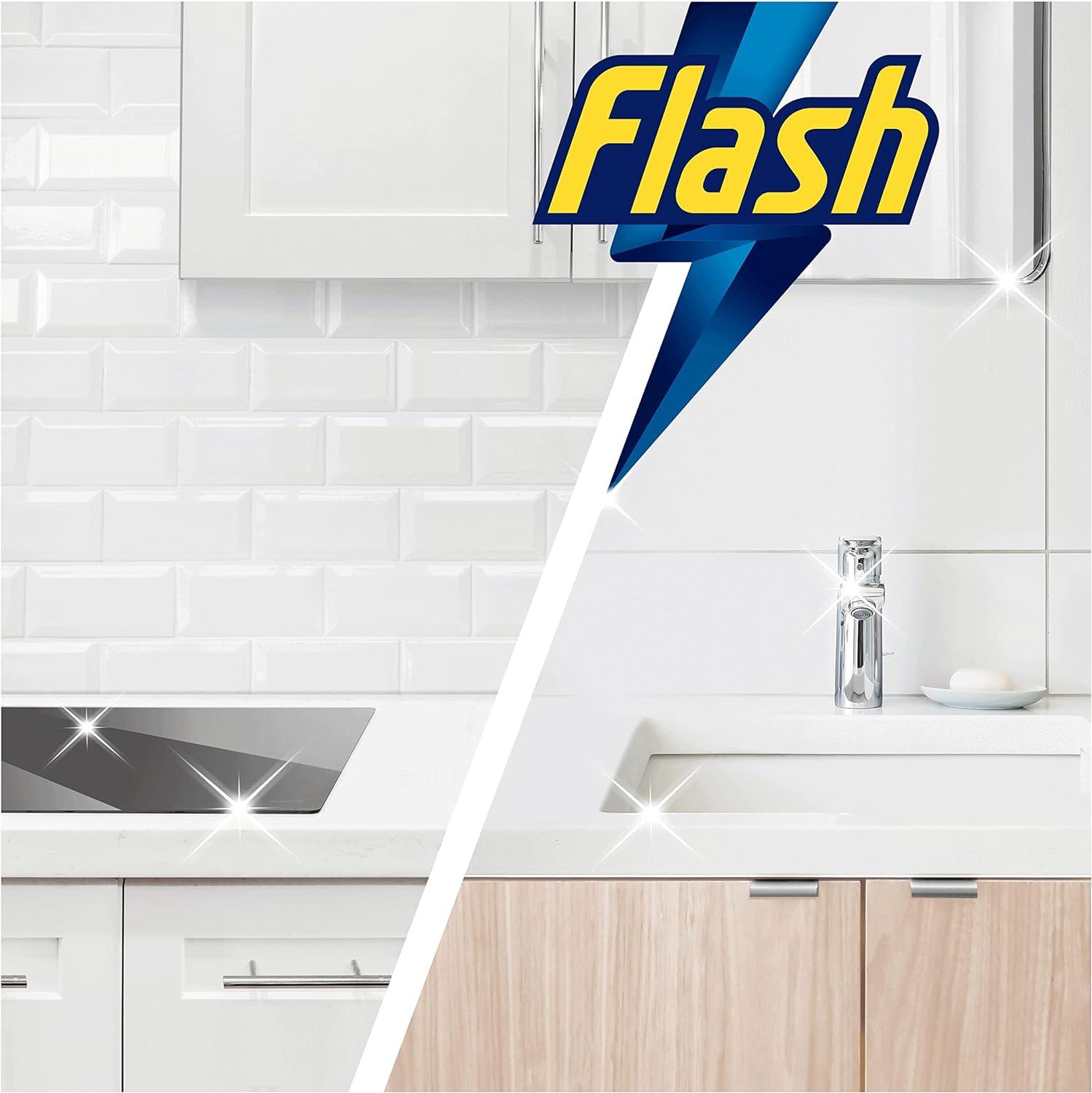 Viakal Limescale Remover Spray Fresh 5 Litre (500 ml x 10) & Flash ...