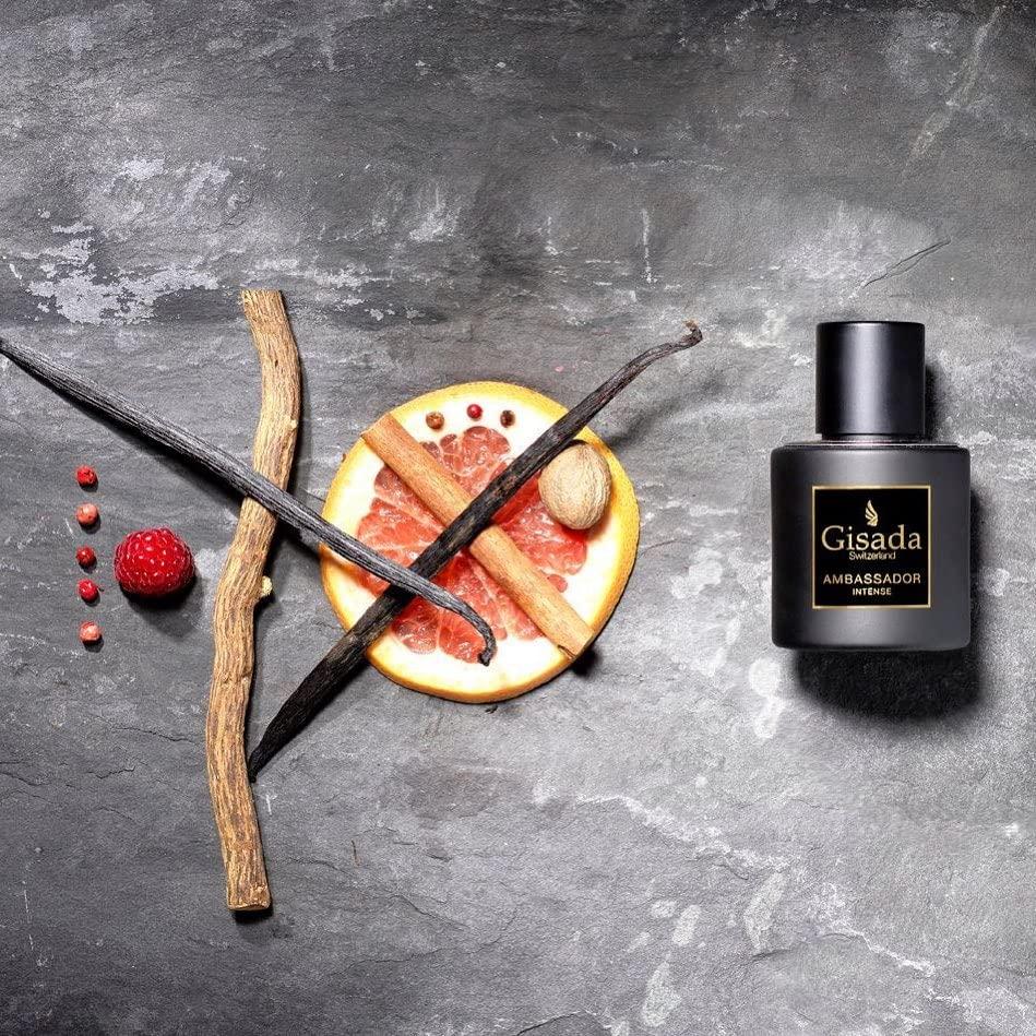 Gisada Ambassador Intense Cologne for Men - Perfume for Men with