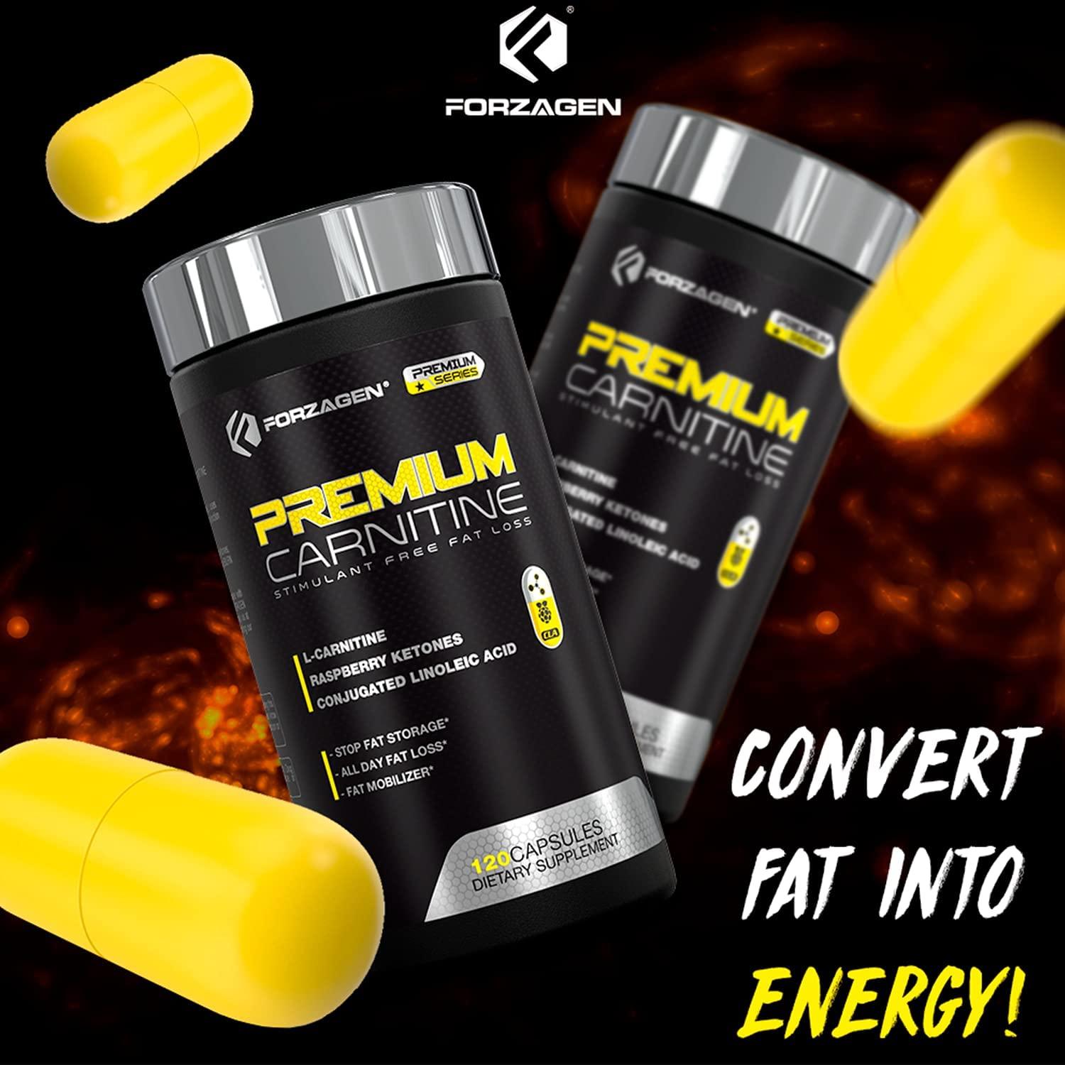 Forzagen L Carnitine Capsules with CLA and Natural Raspberry Ketones