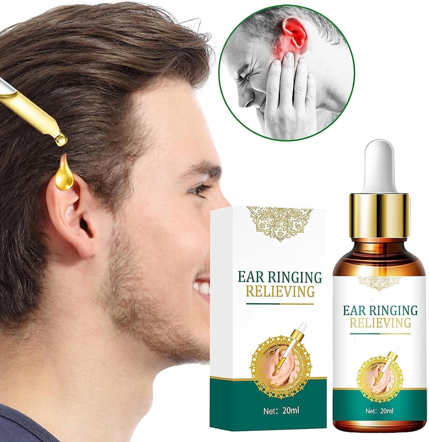 South Moon Tinnitus Relief Ear Drops for Adults Alleviate Ear Ringing