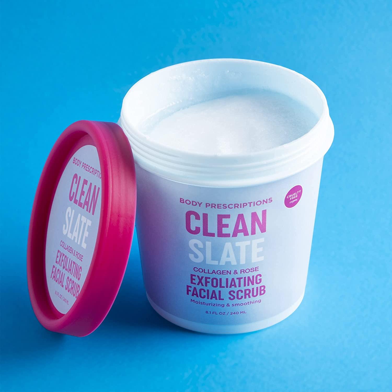 Body Prescriptions Exfoliating Face Scrub with Collagen & Rose Daily