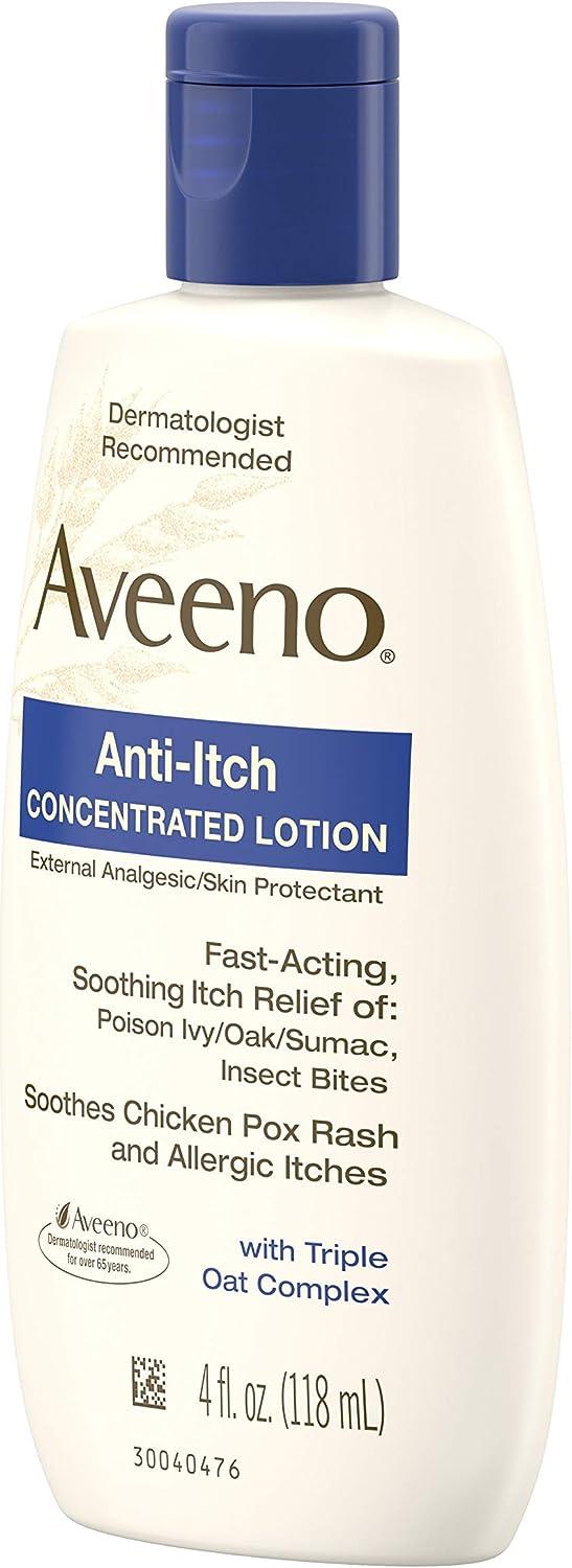 Aveeno AntiItch Lotion with Calamine & Oat, 4 fl. oz FastActing