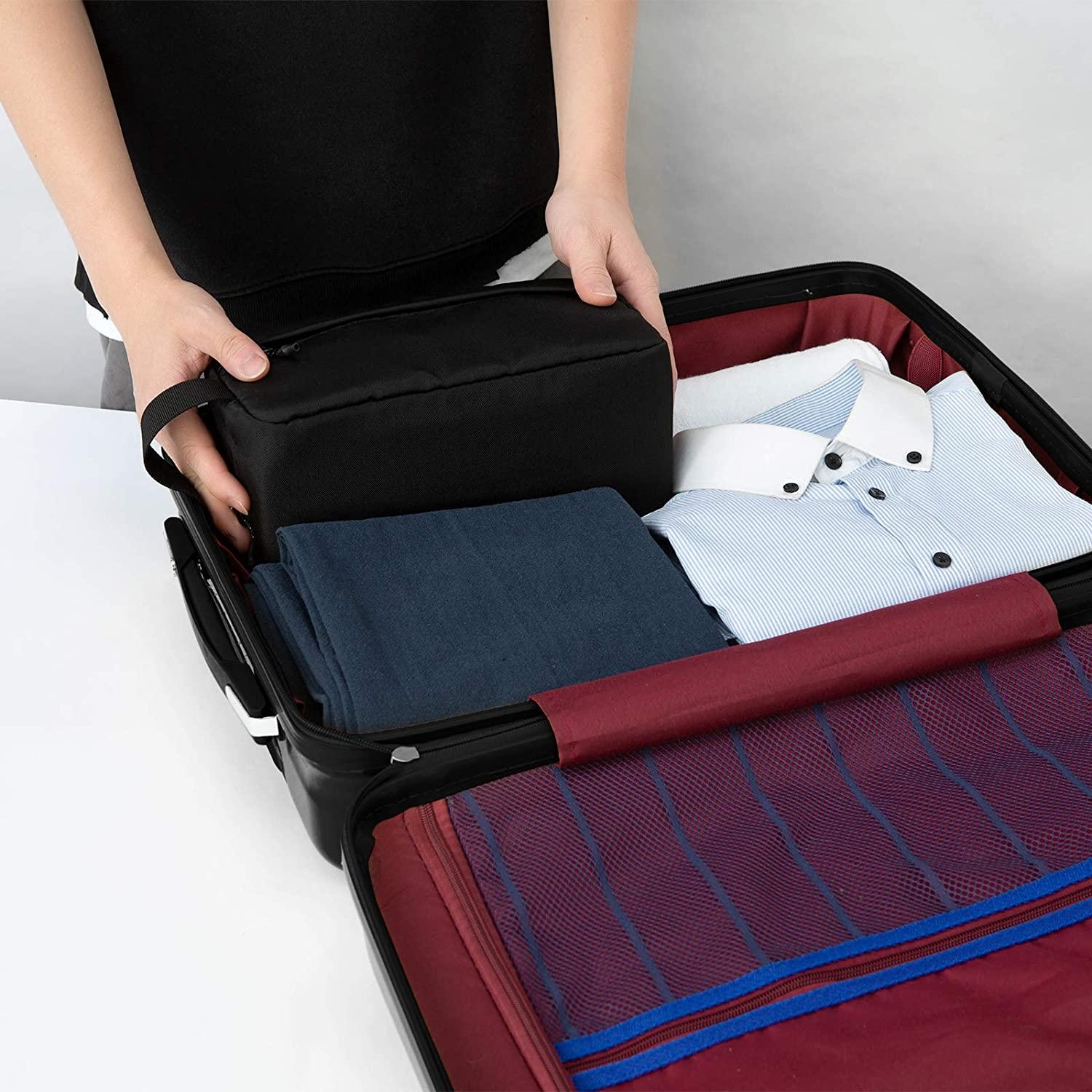 Vorspack Toiletry Bag Hanging Dopp Kit for Men Water Resistant Shaving