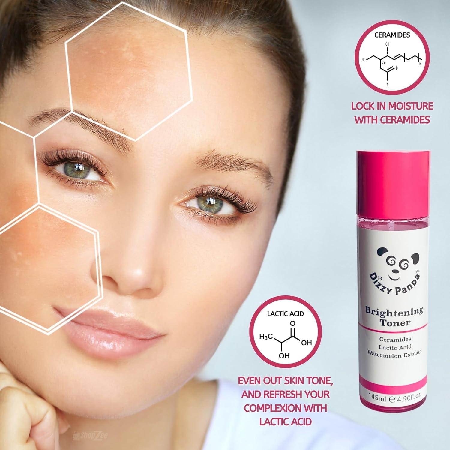 Dizzy Panda Brightening Toner 145ml - Radiant and Balanced