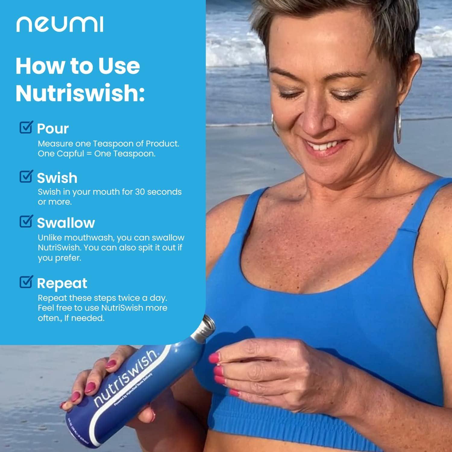 nutriswish glutathione 2 bottles Neumi NutriSwish 10 FL OZ Dietary Supplement Exp. 08/2027 New n'  AUTH main image 0