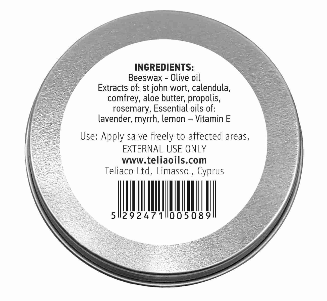 Organic St John s Wort Beeswax Dry Skin Cream Deep Cleansing Herbal Salve Treatment For