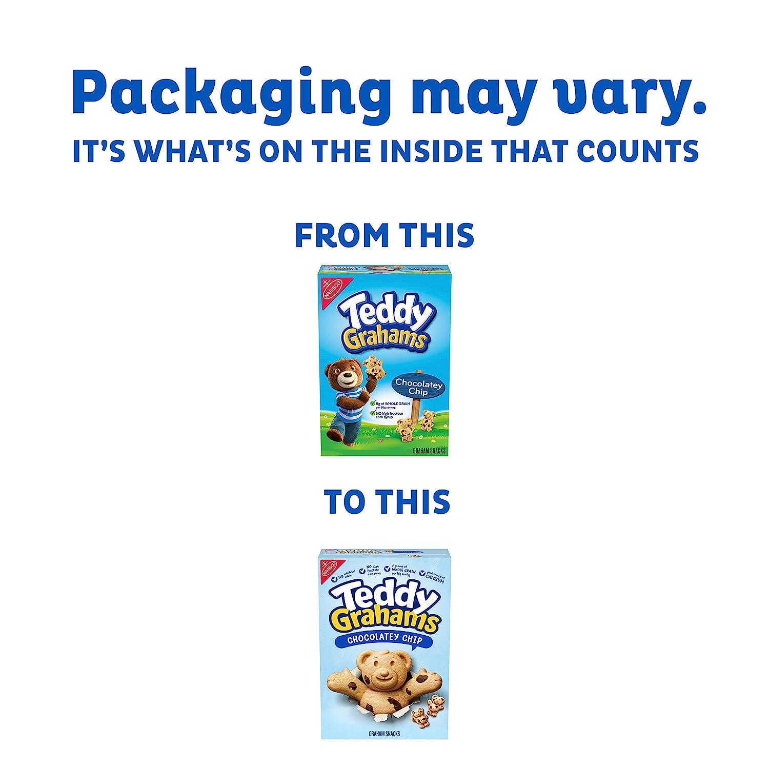 Teddy Grahams Chocolatey Chip Graham Snacks 10 oz Delicious and