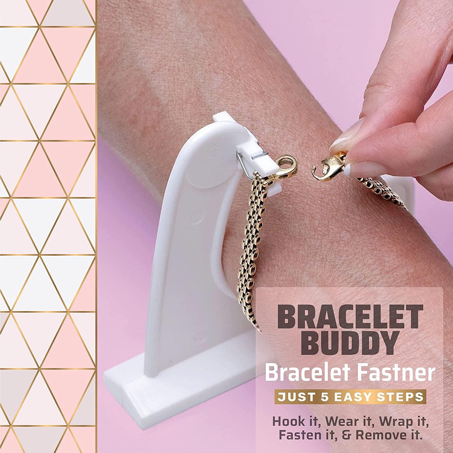 Medca Bracelet Buddy- Jewelry Helper Fastening Aid to Quickly Fasten and  Unfasten Bracelets or Watches - 2 Pack