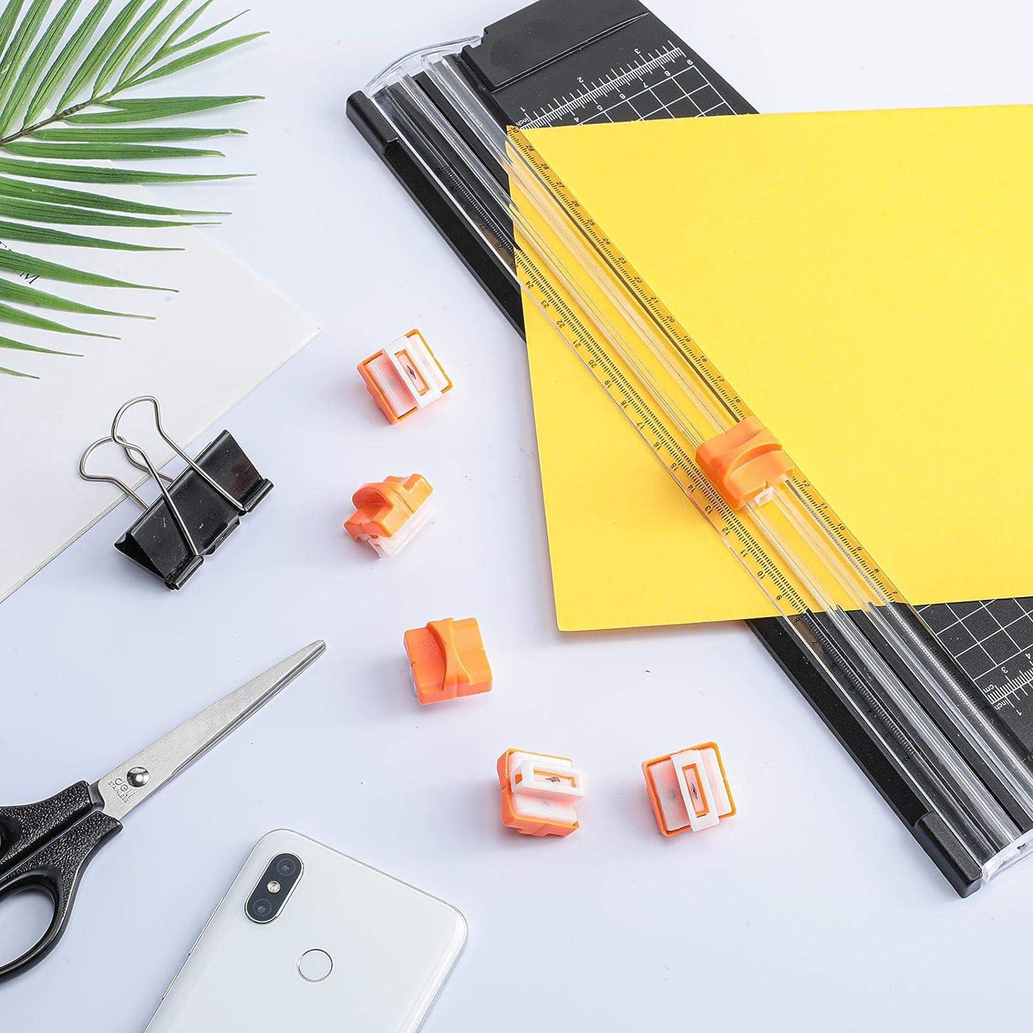 15 Pieces Paper Cutter Blade Paper Trimmer Replacement Blades Refill