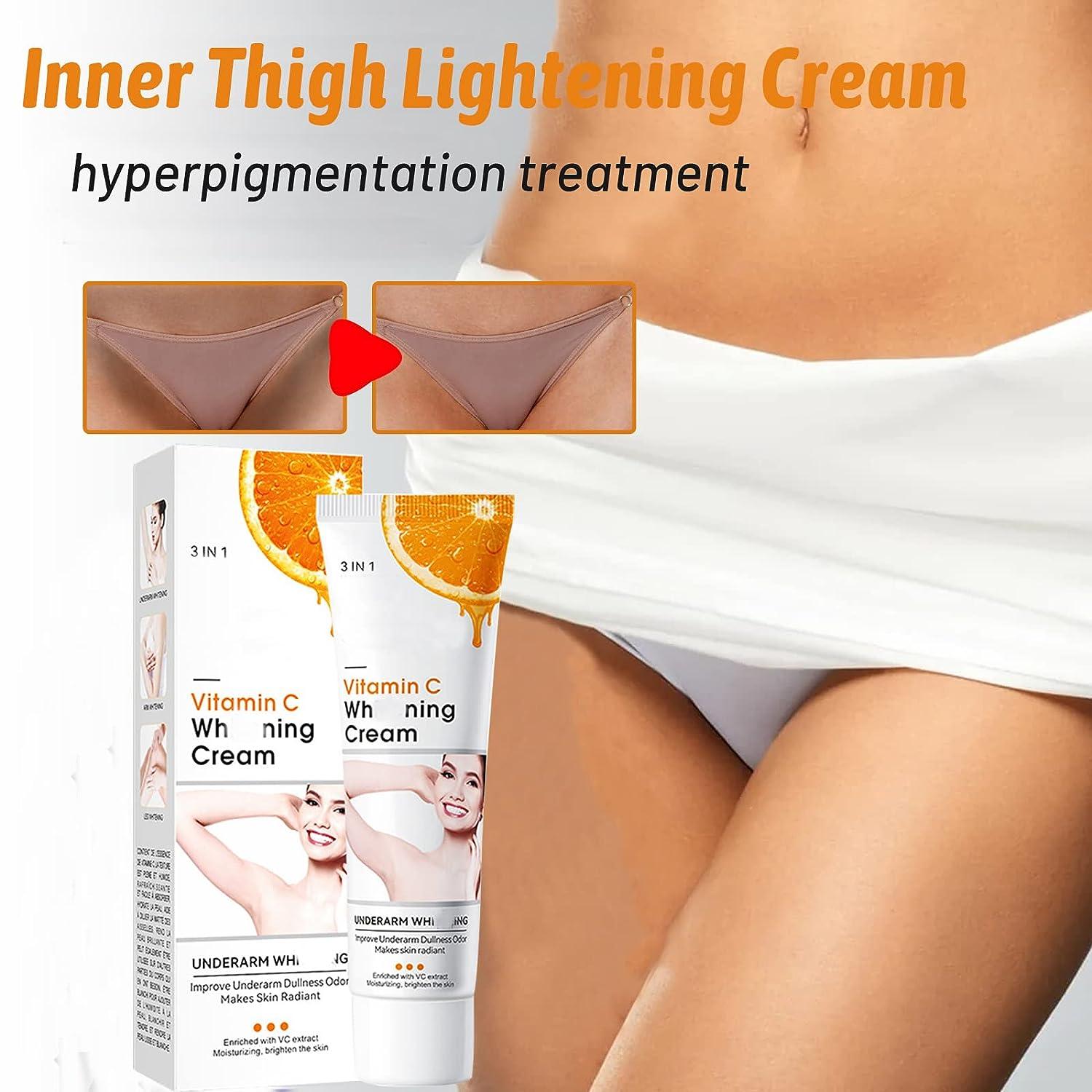 This product is great at removing dark areas on the inner thigh