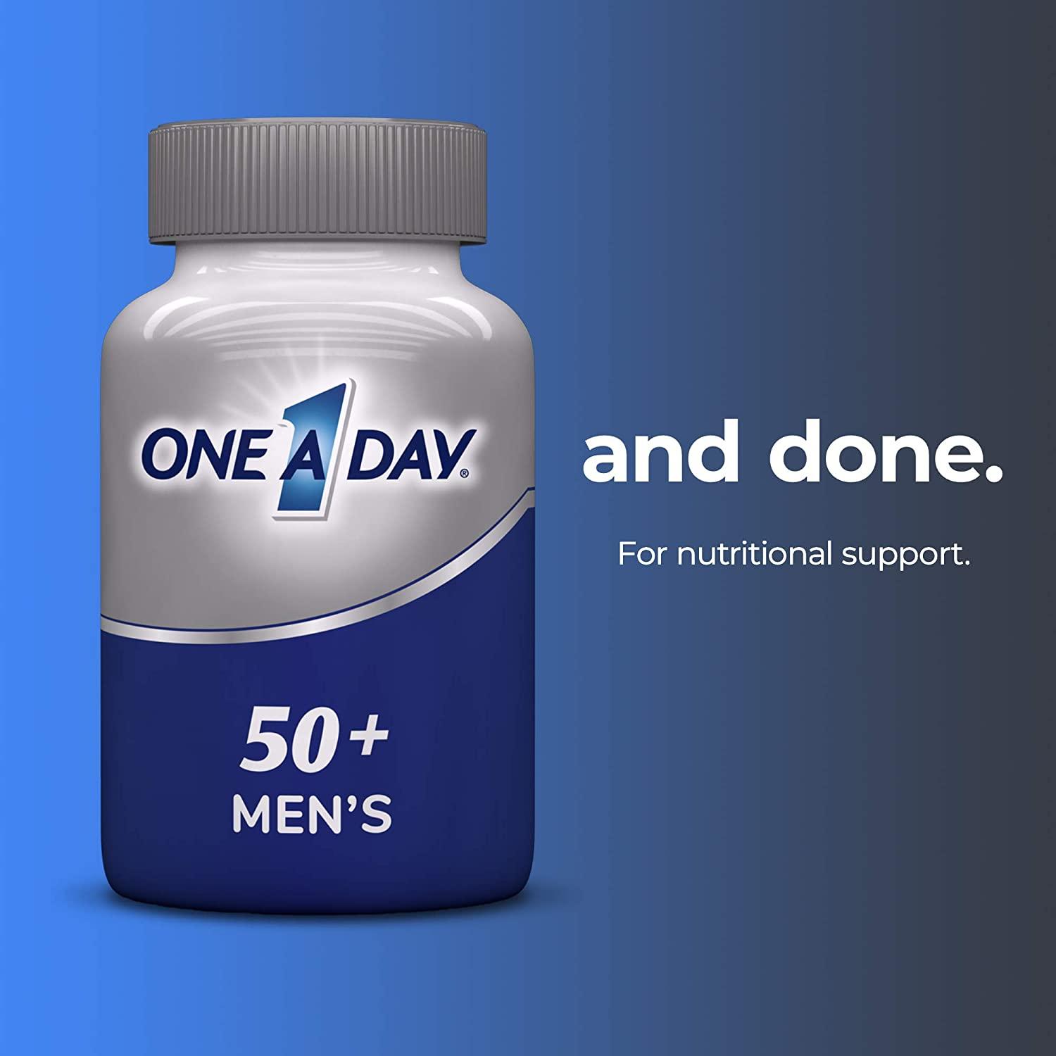 One A Day Men's 50+ Multivitamin Healthy Advantage 100 Tablets Best