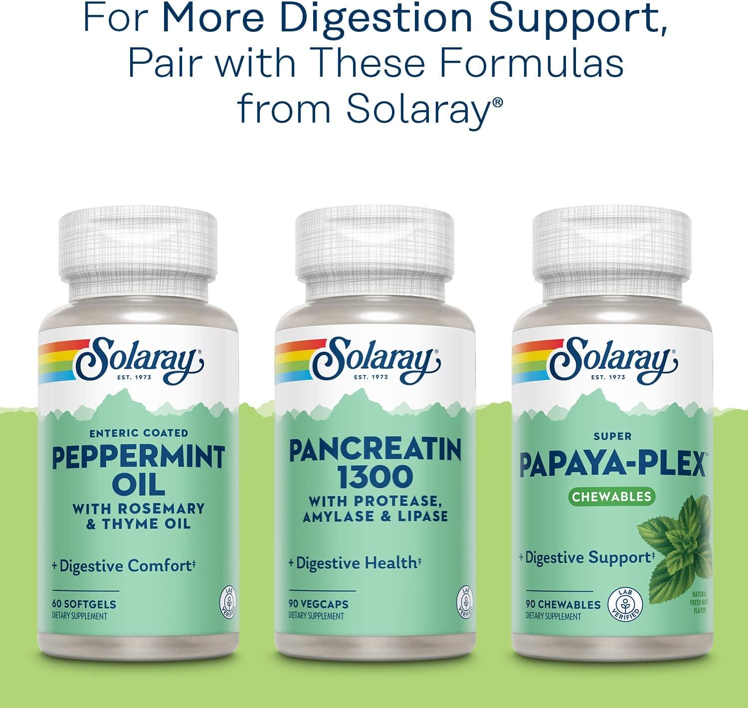 Solaray Betaine HCL with Pepsin, High Potency Hydrochloric Acid Formula, Healthy Digestion