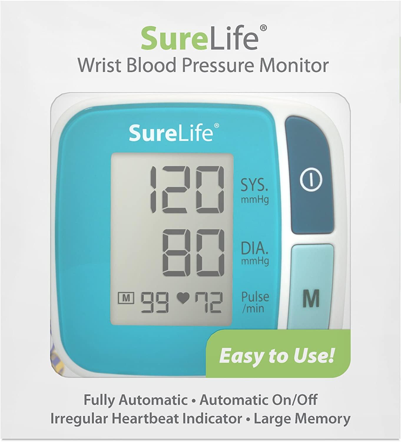 SureLife Classic Wrist Blood Pressure Monitor (1 per Box)
