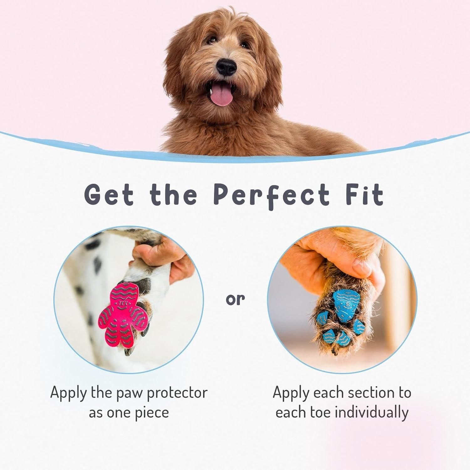 My Furry Amigo Dog Paw Grips - Paw Protectors - for Slippery Floors, Indoor and Outdoor Protection for Safer Paws