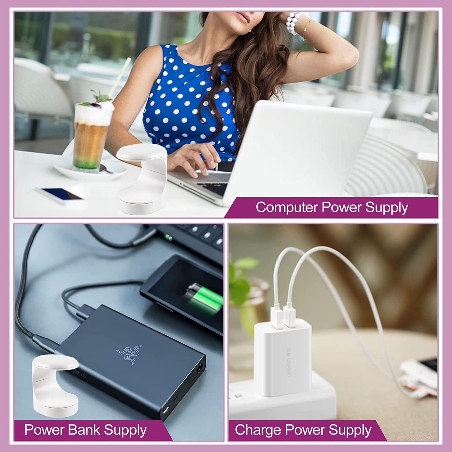 ANGNYA Mini UV LED Nail Lamp,Mini UV Light for Gel Nails Nail Dryer for