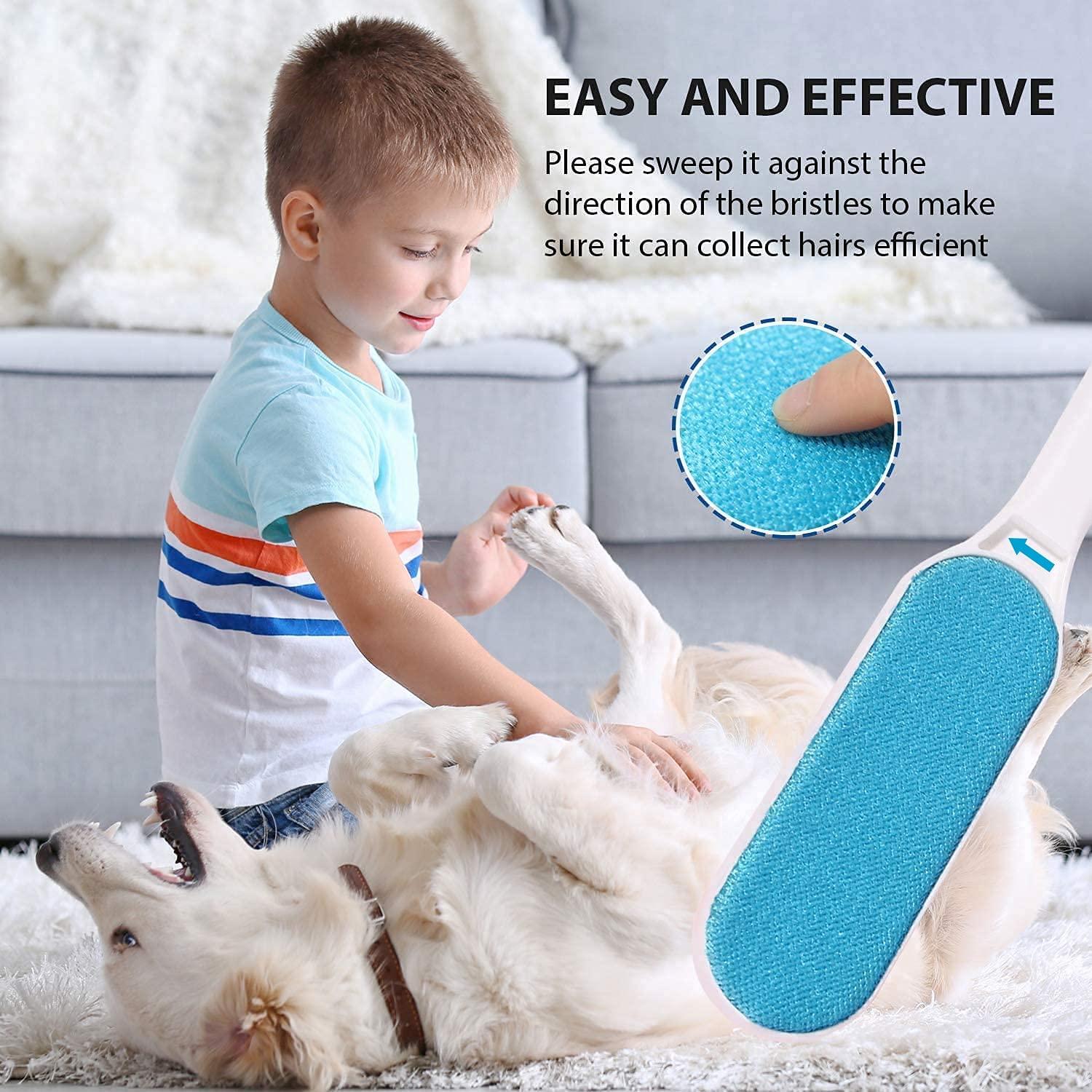 Pet Hair Remover -Dog Hair Remover For Clothes-Better than Lint Rollers for  Pet Hair, Dog Hair Remover- Lint Remover Brush - Remove Cat and Dog Hair,  Lint from Clothing, Couch, Furniture, Bedding