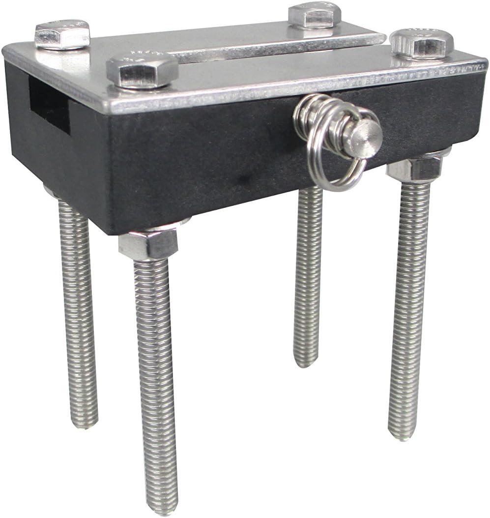 Pactrade Marine Standard Transom Mounting Bracket, Quick Release Mount