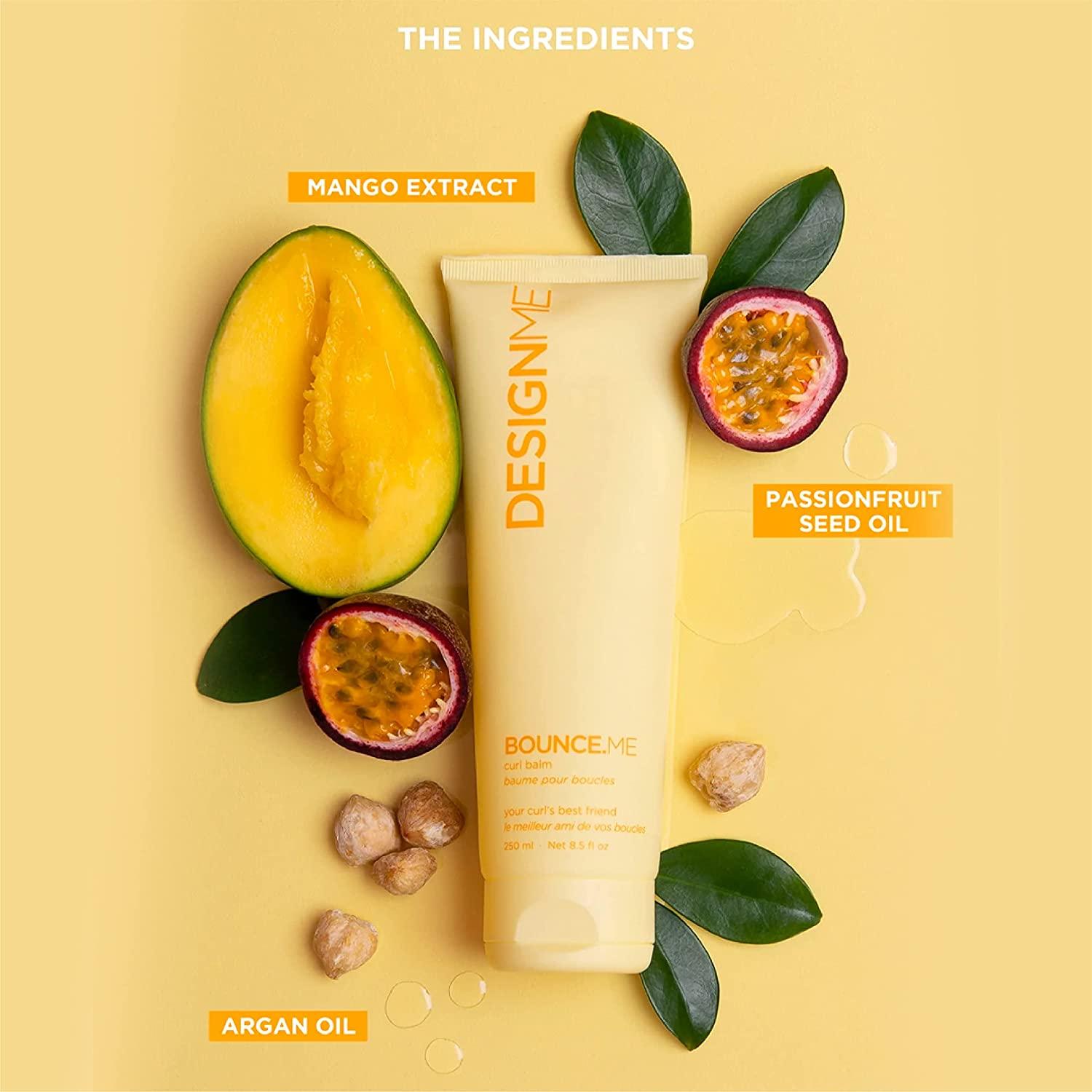 DESIGNME BOUNCE.ME Hair Curling Cream Curl Enhancer with Argan Oil