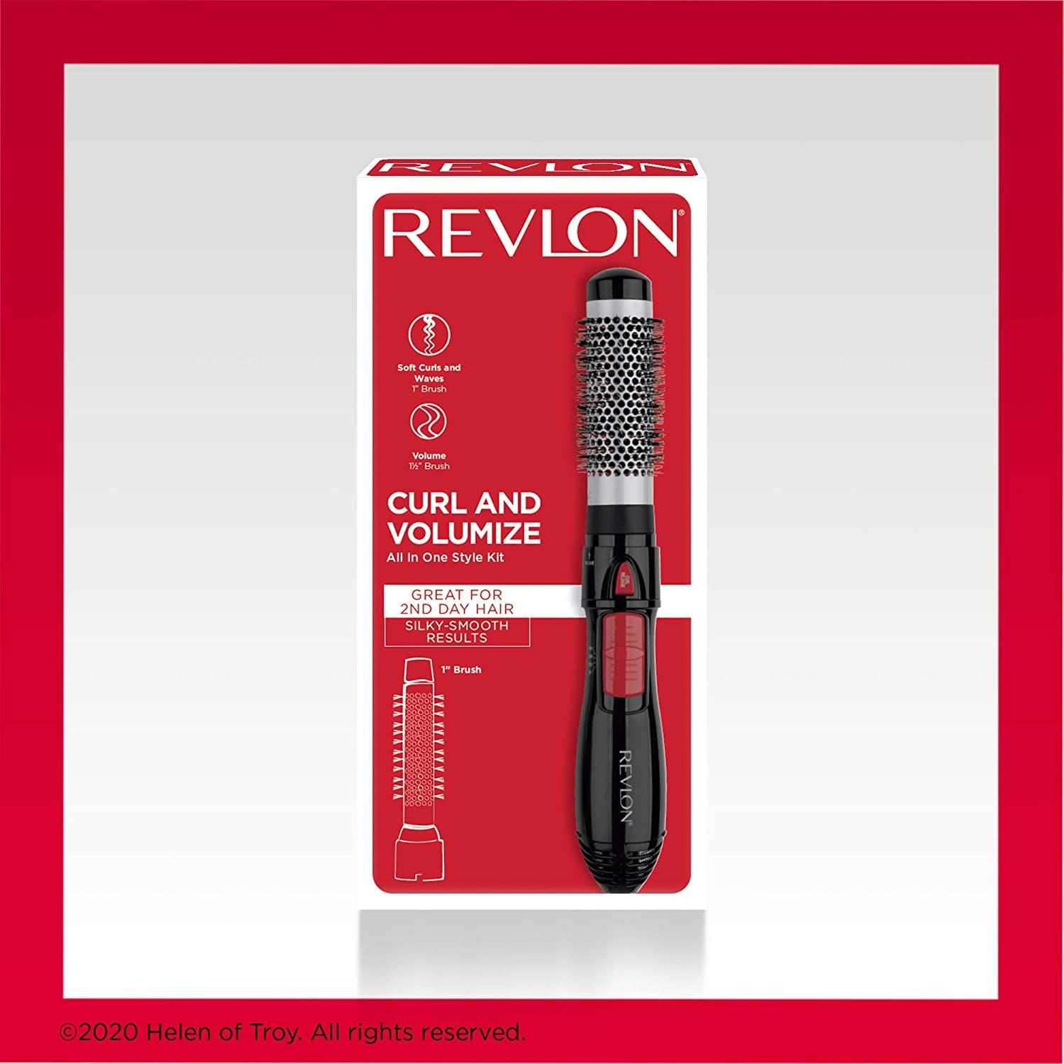 REVLON AllInOne Style Hot Air Kit Curl and Volumize Hair, Salon
