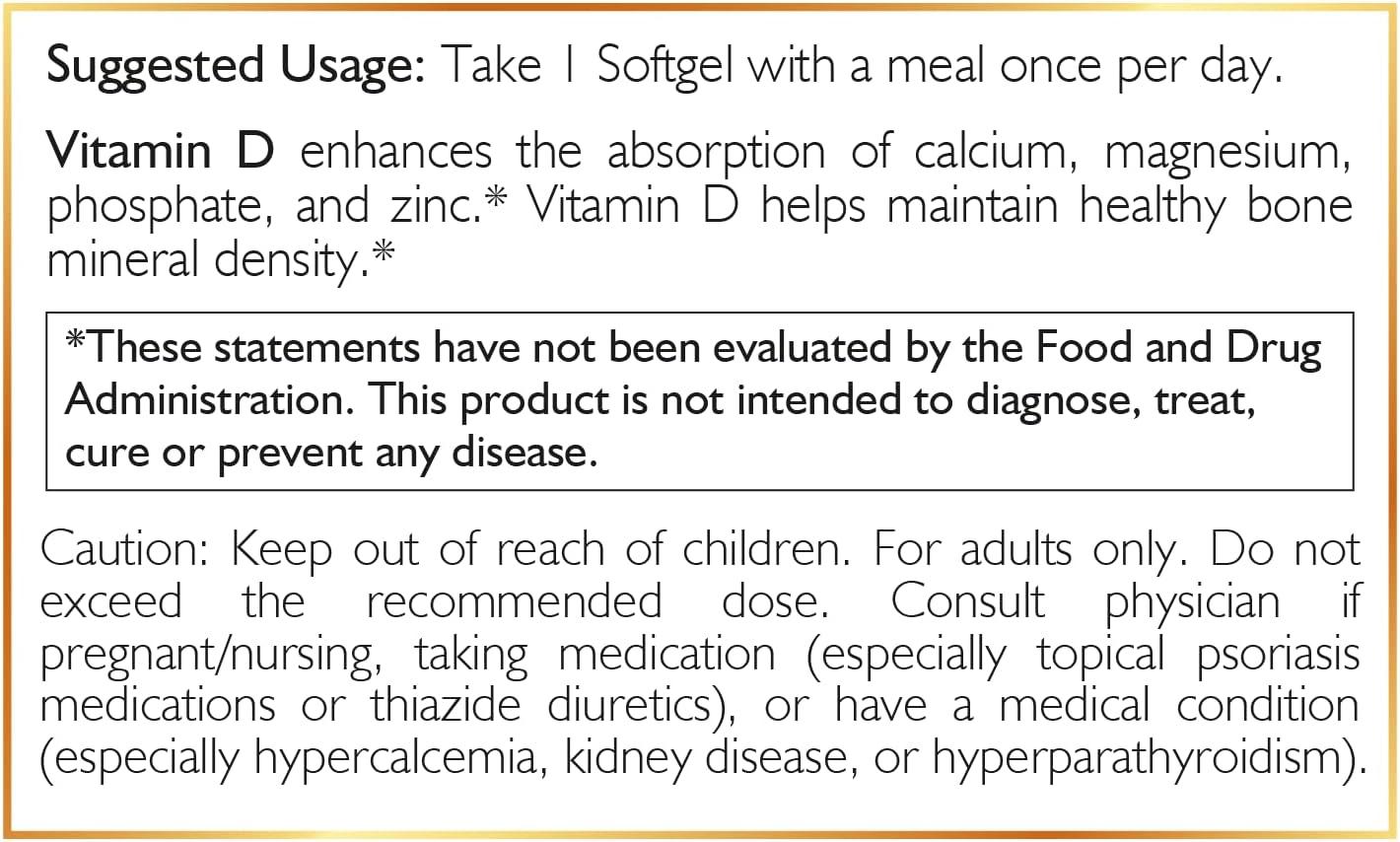 Coco March Vitamin D3+K2 10 000 IU 4 Month Supply HIGH Potency