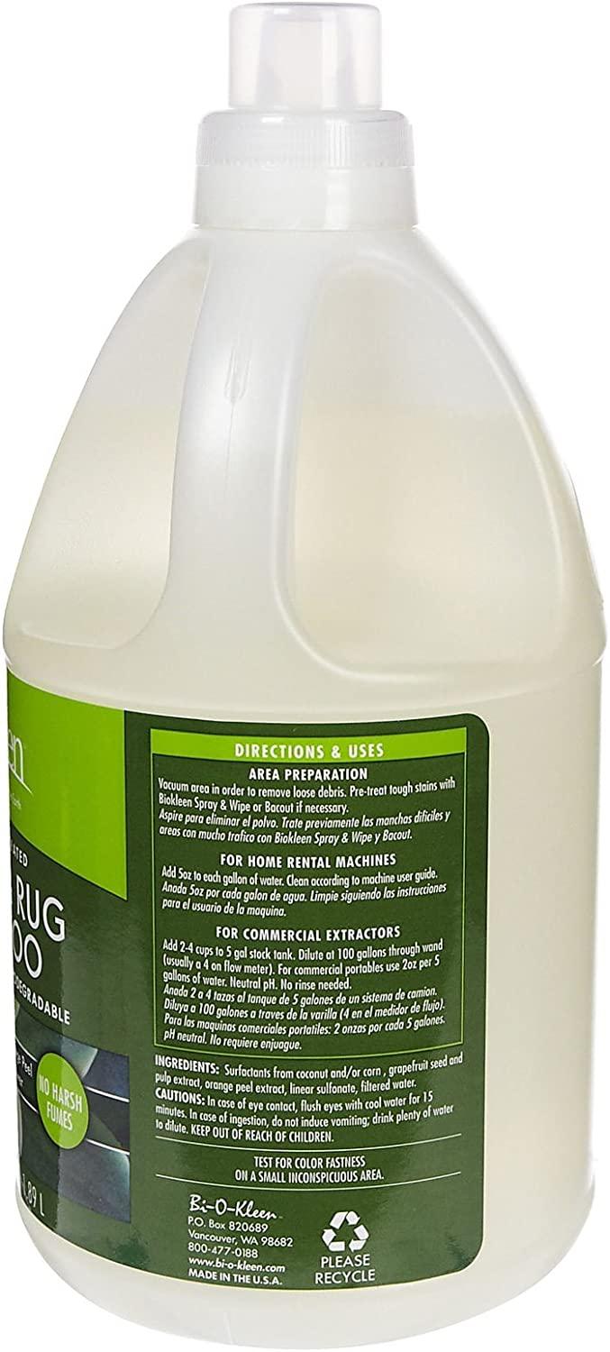 Biokleen Carpet & Rug Shampoo Concentrate64, Orange, 64 Fl Oz