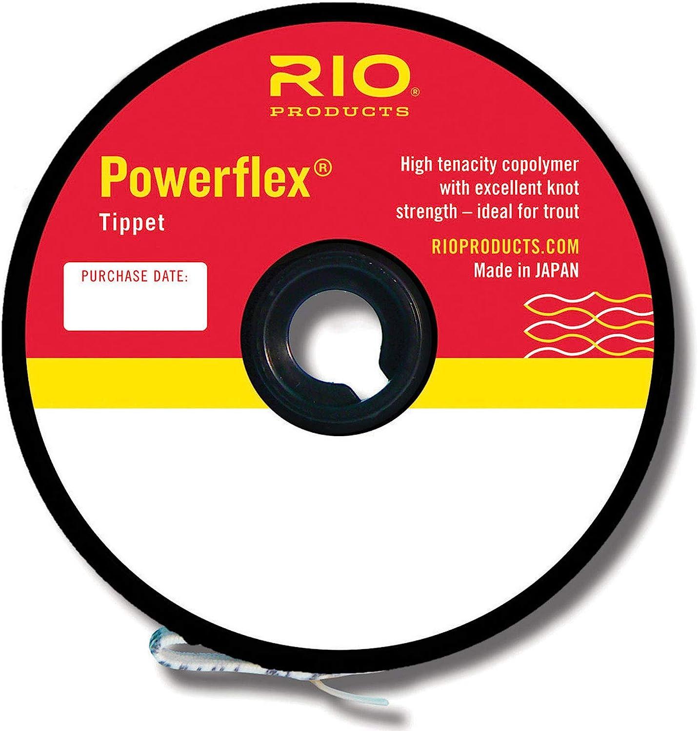 Rio Fly Fishing Tippet PowerfleX-.013 Tippet 30yd 20Lb Fishing Tackle, Clear