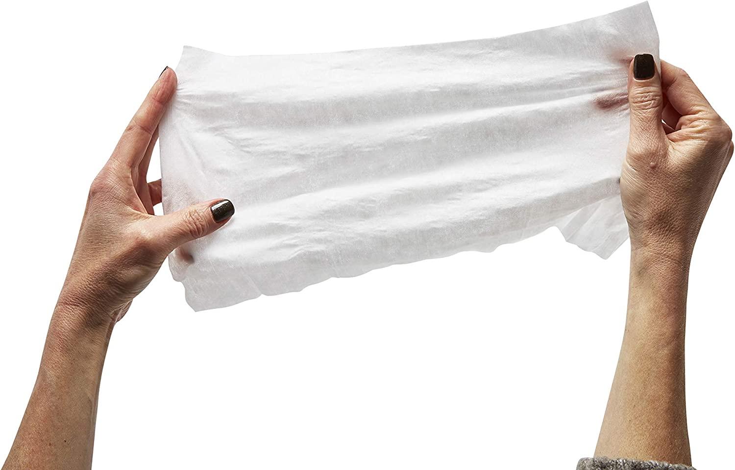 Medline ReadyFlush Large AdultSized 8x12 Personal Cleansing Cloths