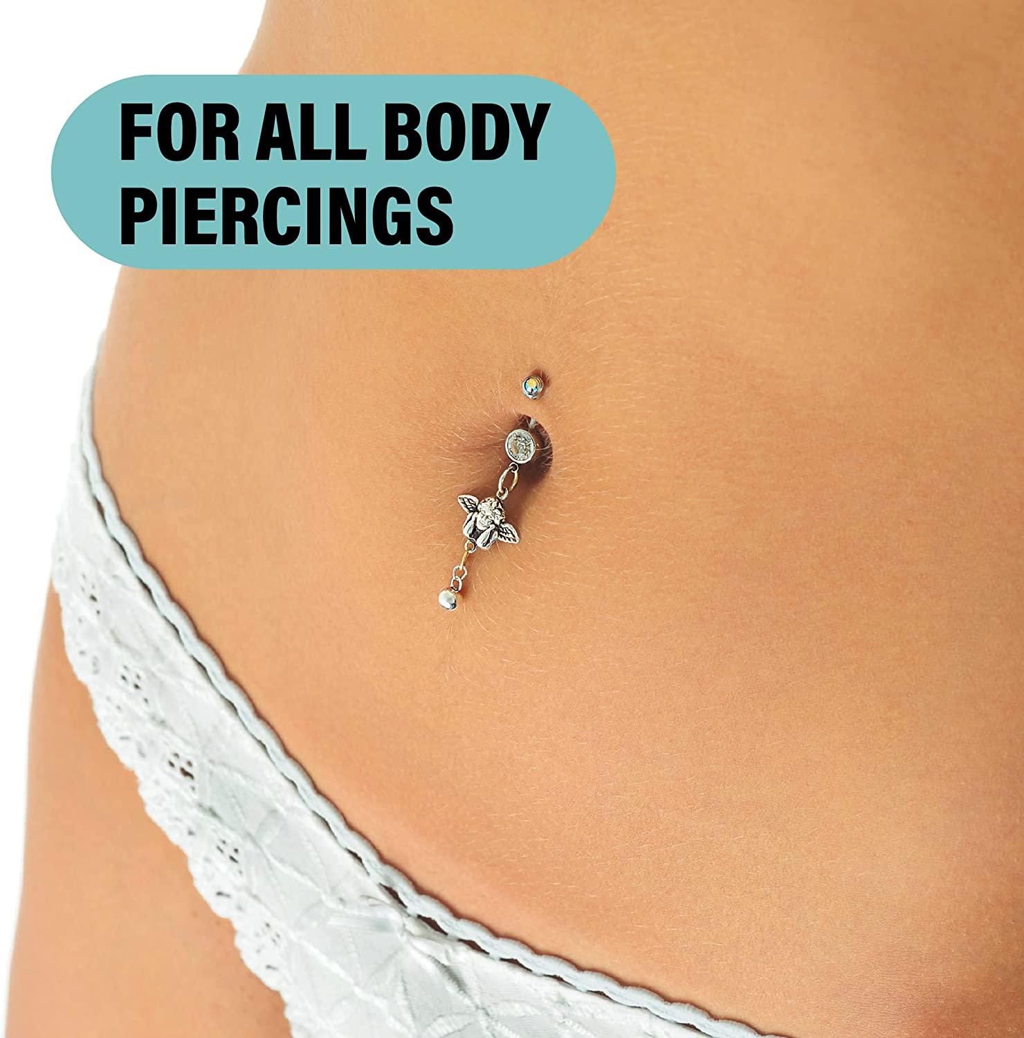 Base Labs Piercing Aftercare Spray 4oz Cleanses, Sterilizes