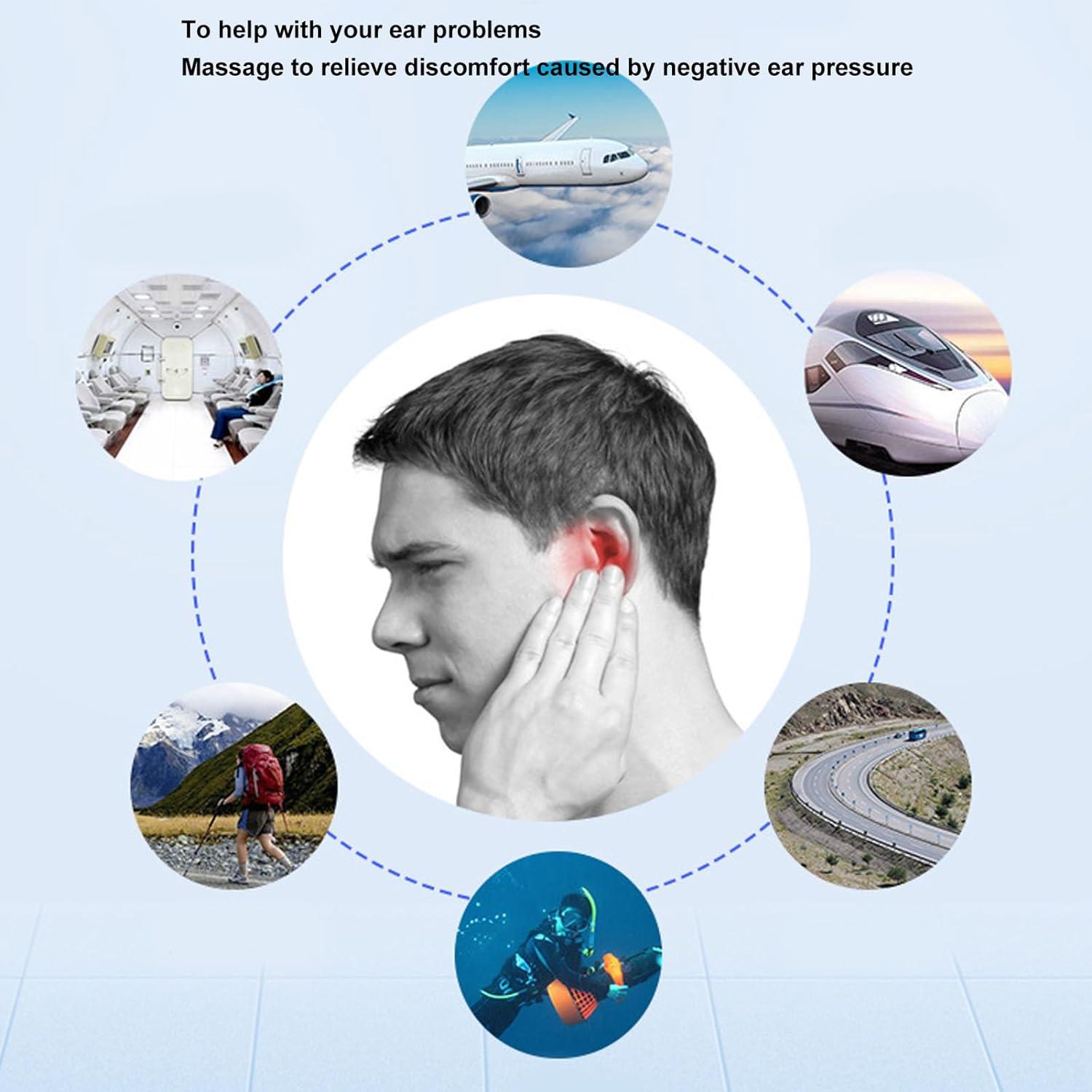 ear vibration massage Effective Tinnitus Reduction Massager | Adjustable Vibration & Pressure  Levels
