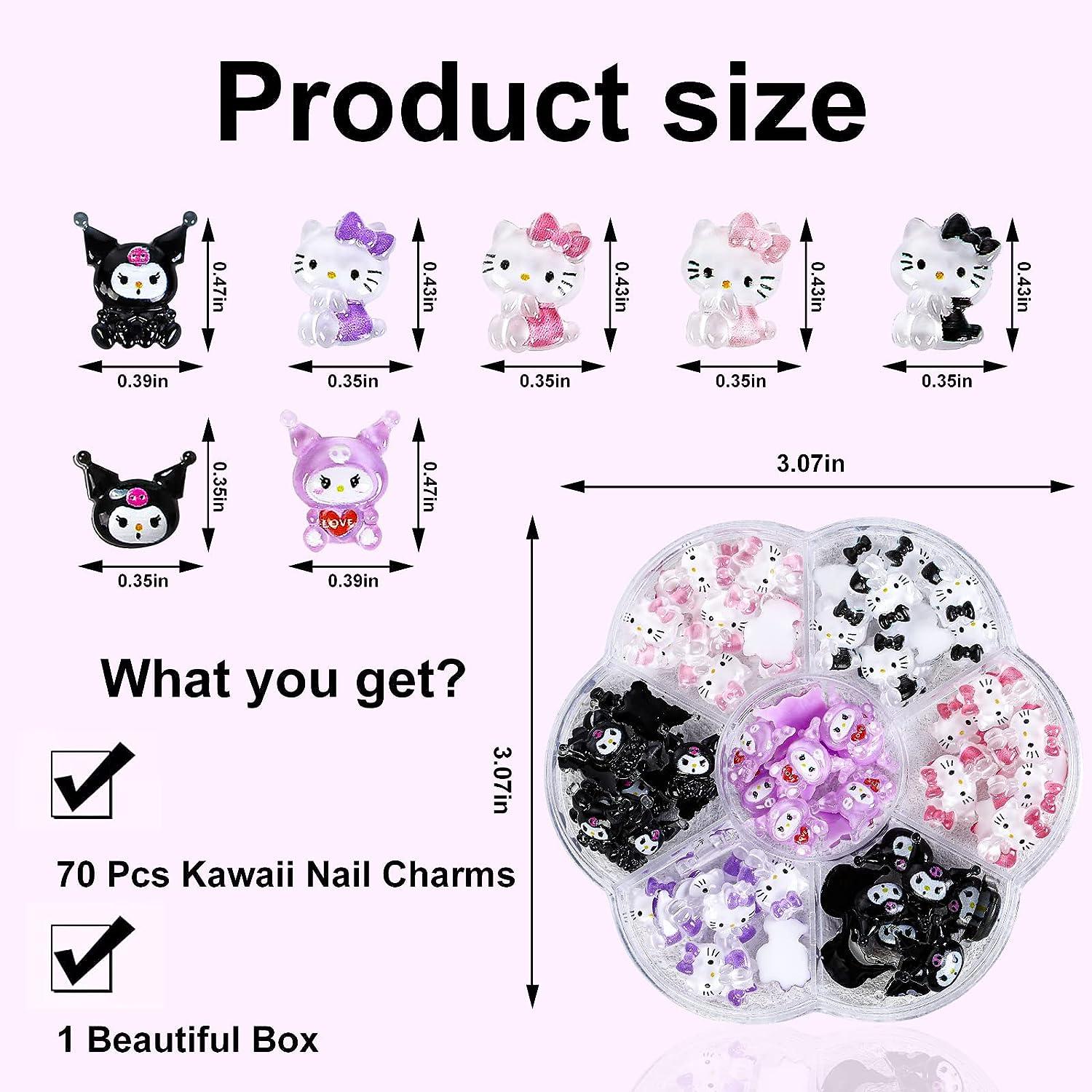 Hello Kitty Bling Jelly Stickers (Per Sheet)