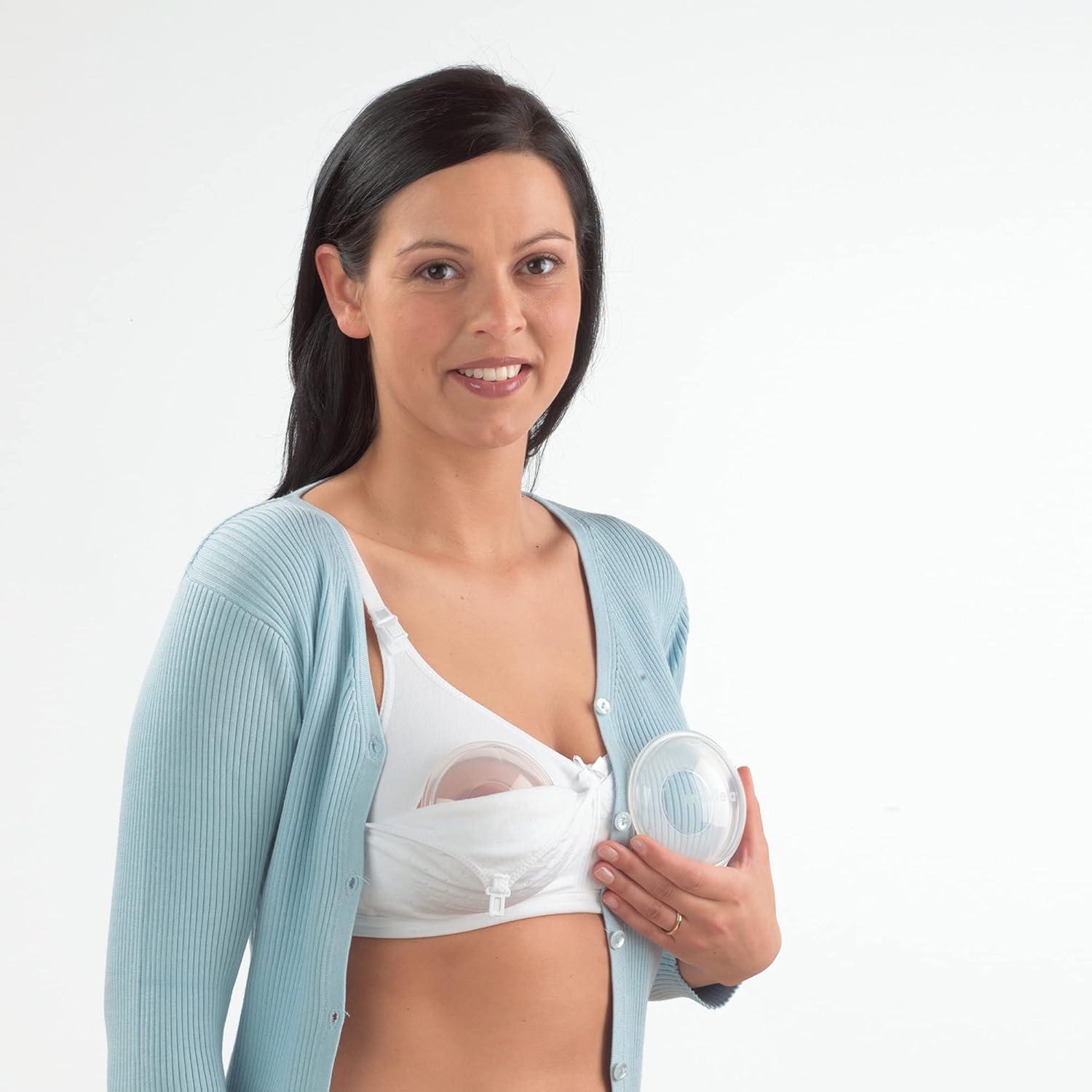 Medela Breast Shells - BPA-Free, Made from Soft Silicone, with Breathable Ventilation Holes, Includes 2 Shells Medela Breast Shells - BPA-Free, Made from Soft Silicone, with Breathable Ventilation Holes, Includes 2 Shells