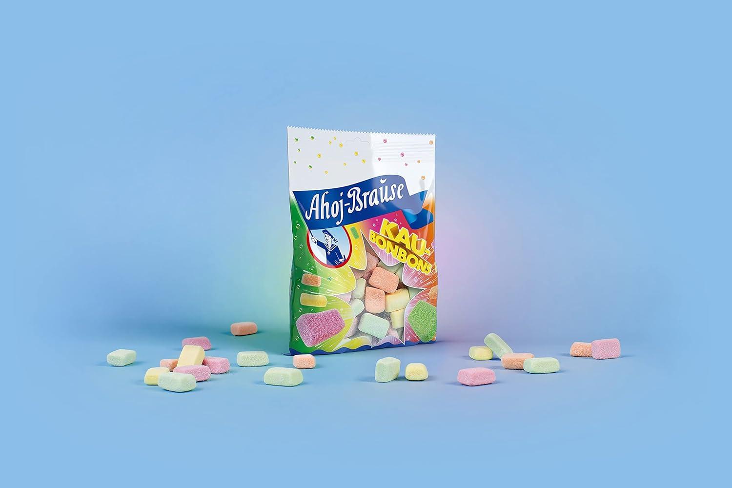 Ahoj-Brause Kaubonbons - Vegan Sparkling Soft Chewing Candy