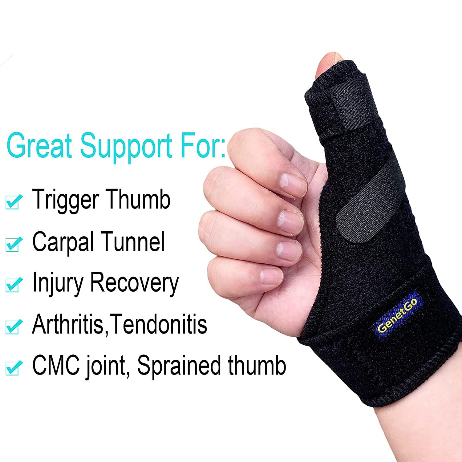 Trigger thumb splint thumb spica support brace for pain sprains