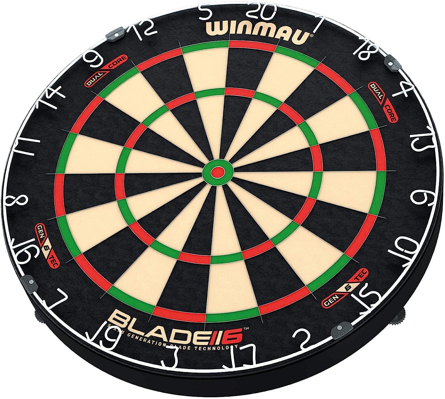 Winmau Blade 5 and Blade6 Dual Core Bristle Dartboards Blade 6 Dual Core