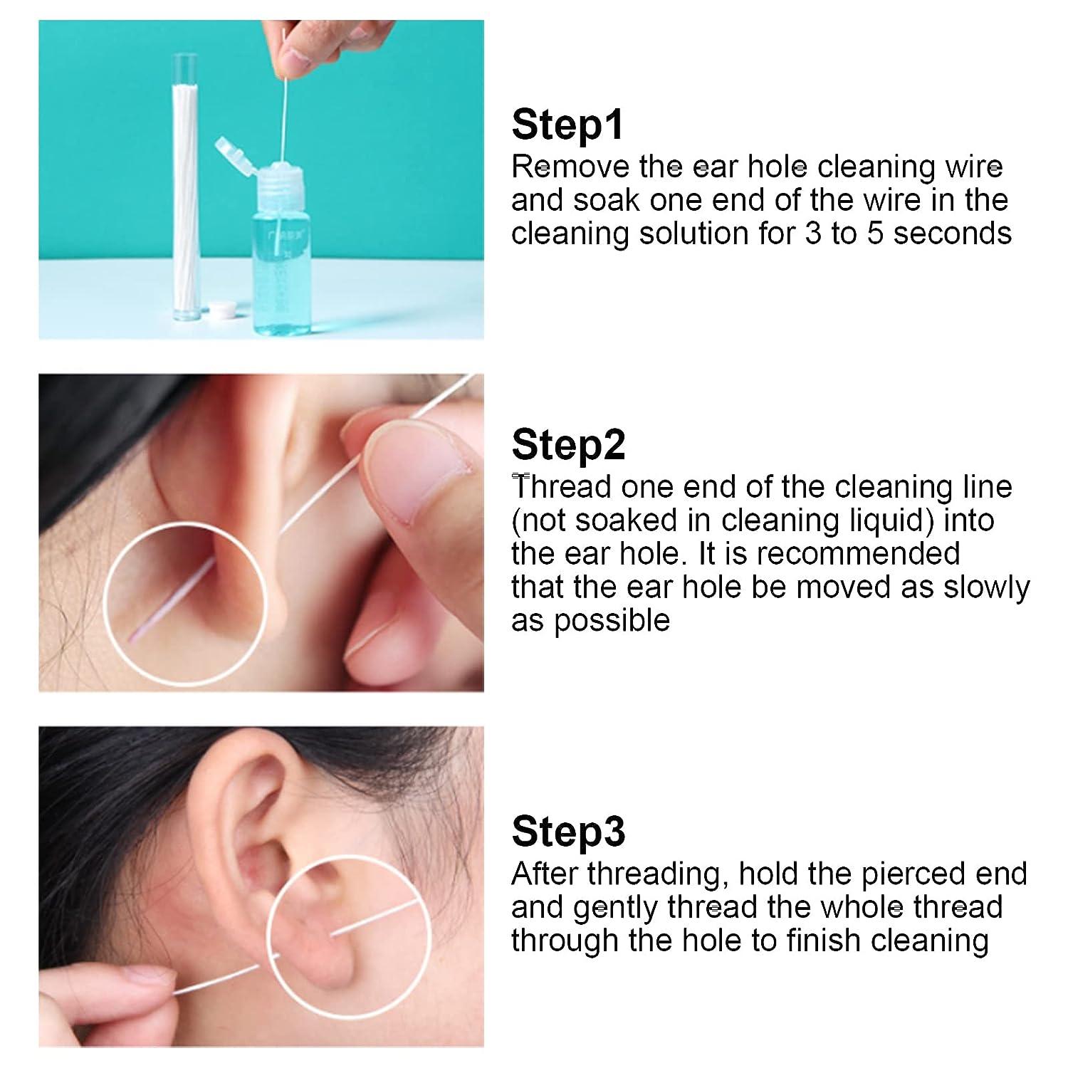 FelinWel - Ear Piercing Hole Cleaner, Piercing Aftercare Sterilization