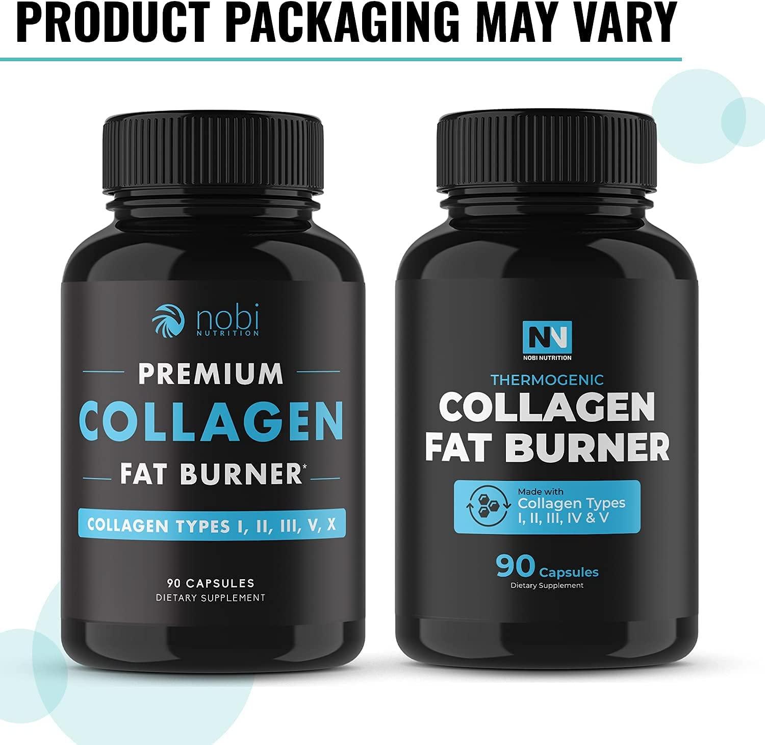 Nobi Nutrition Collagen Thermogenic Fat Burner Appetite Suppressant