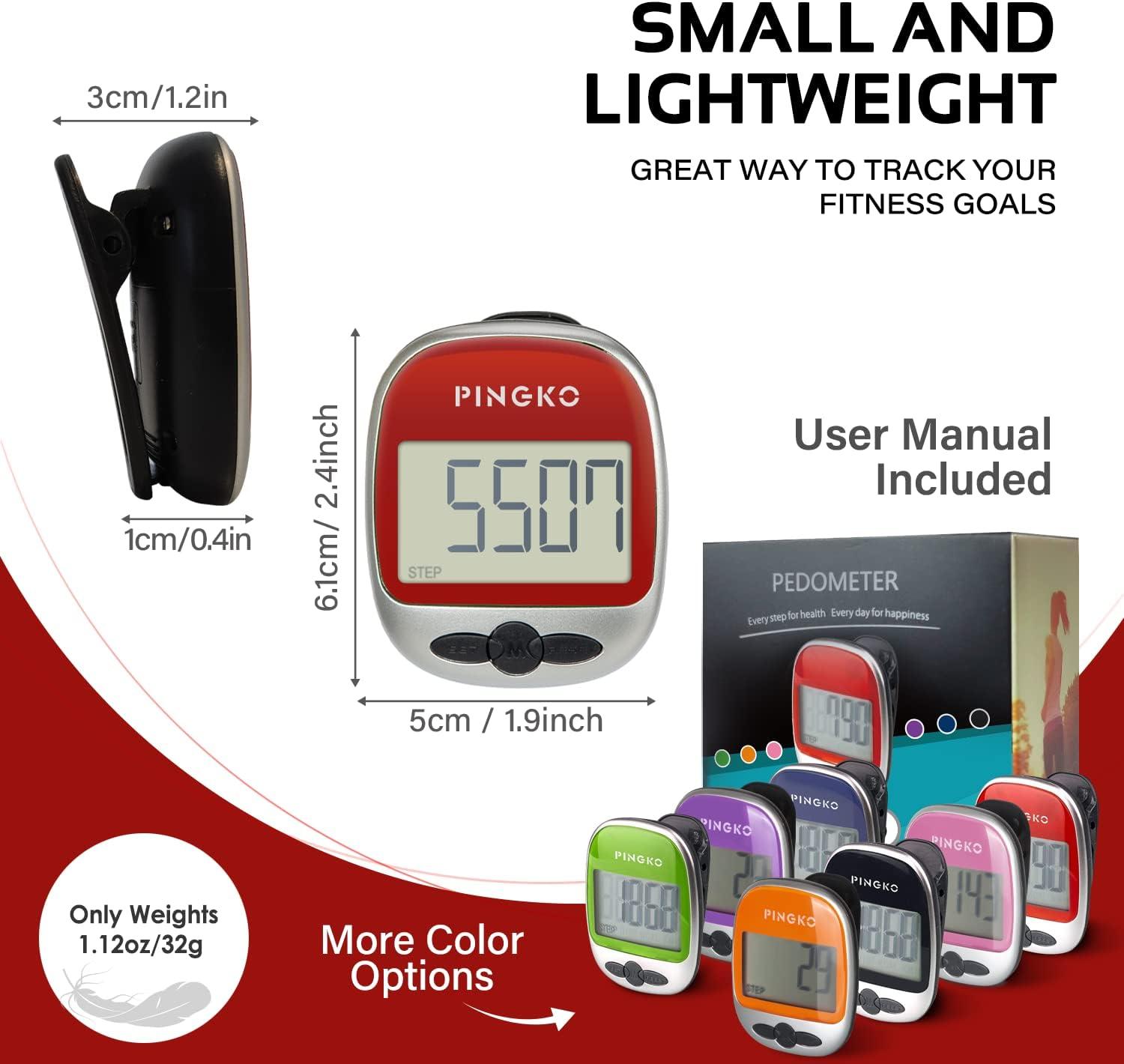 Step Counter Portable Pedometer Walking Pedometer Accurate Pedometers